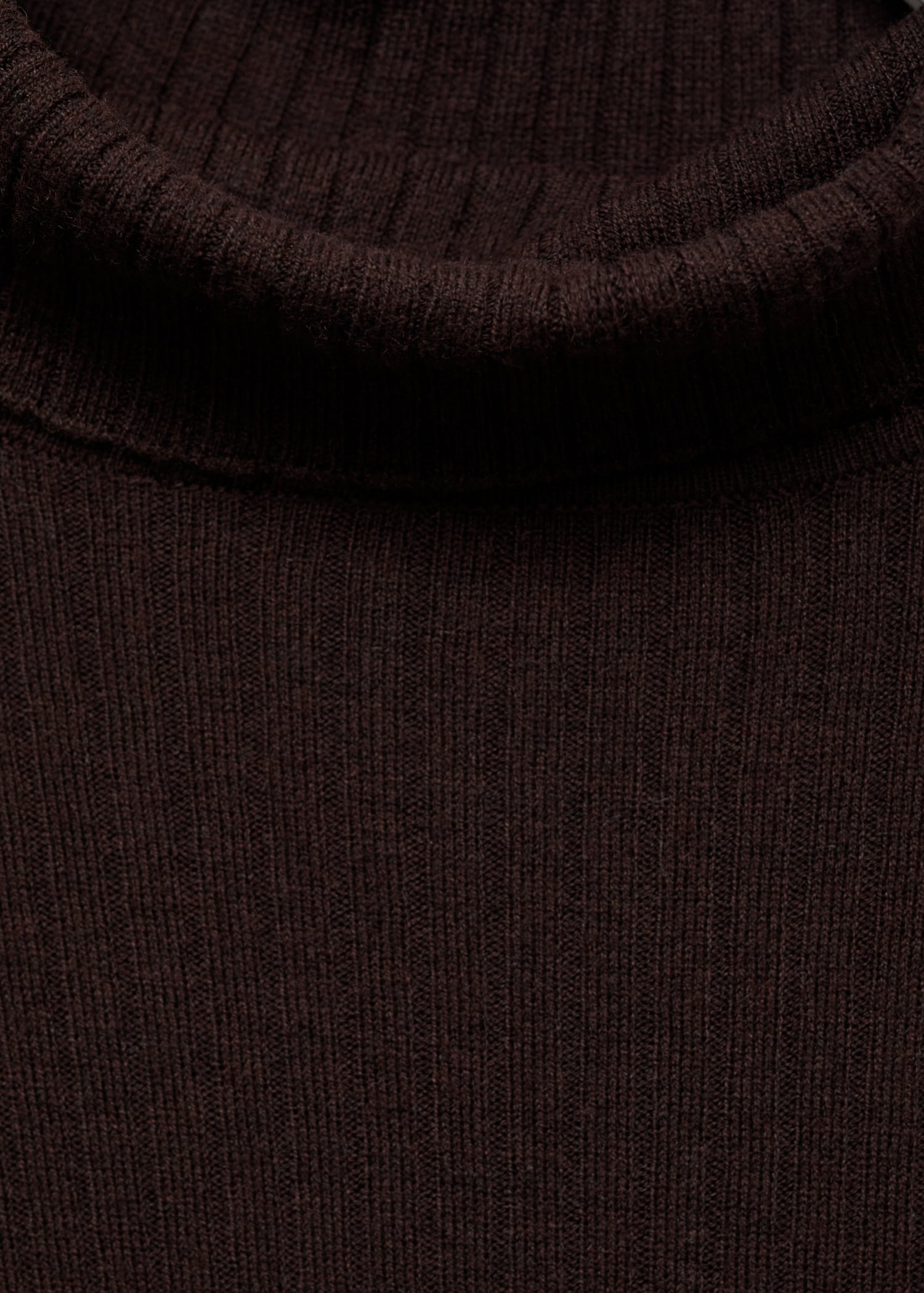 Wool blend turtleneck sweater - Details of the article 0