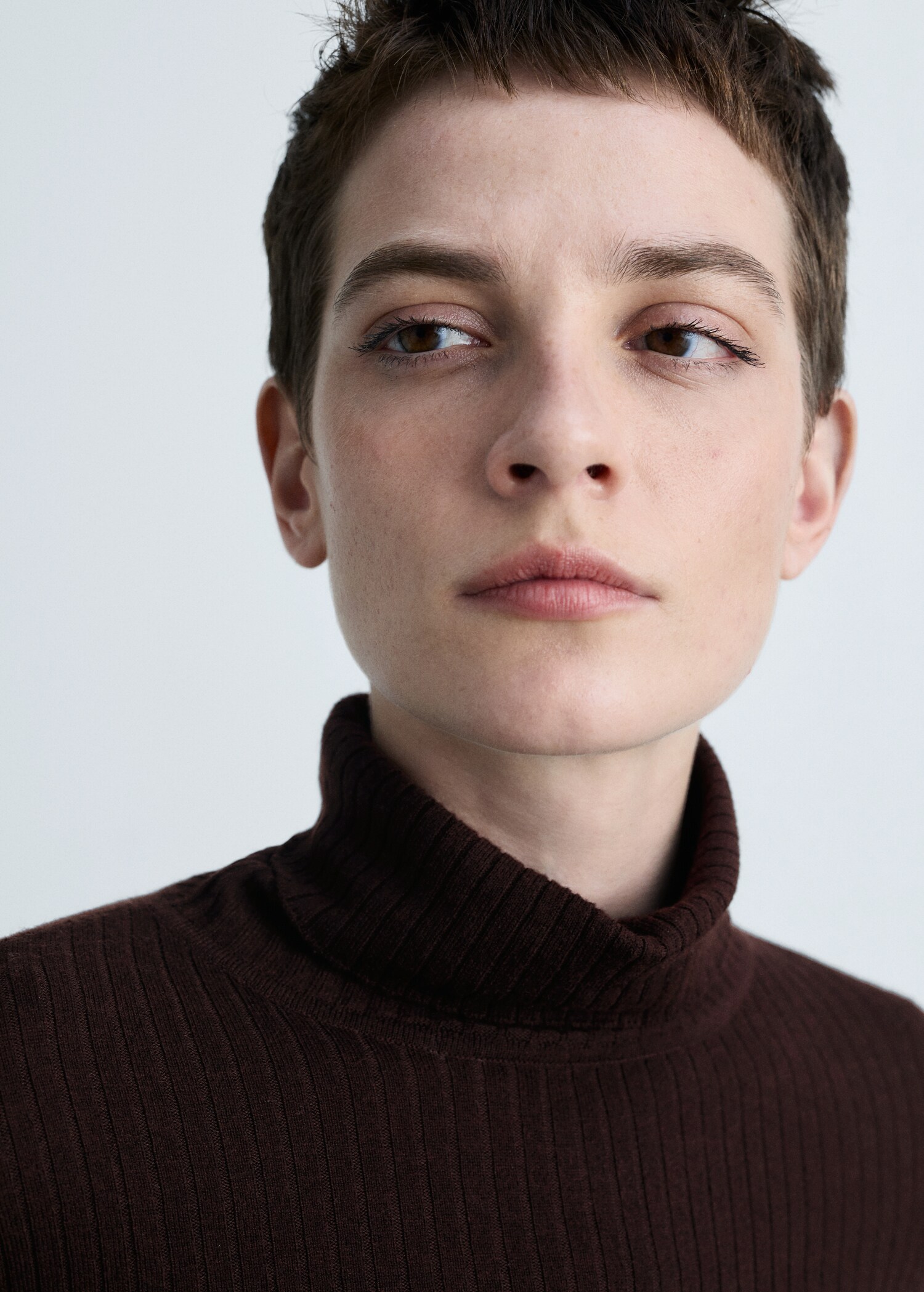 Wool blend turtleneck sweater - Details of the article 1