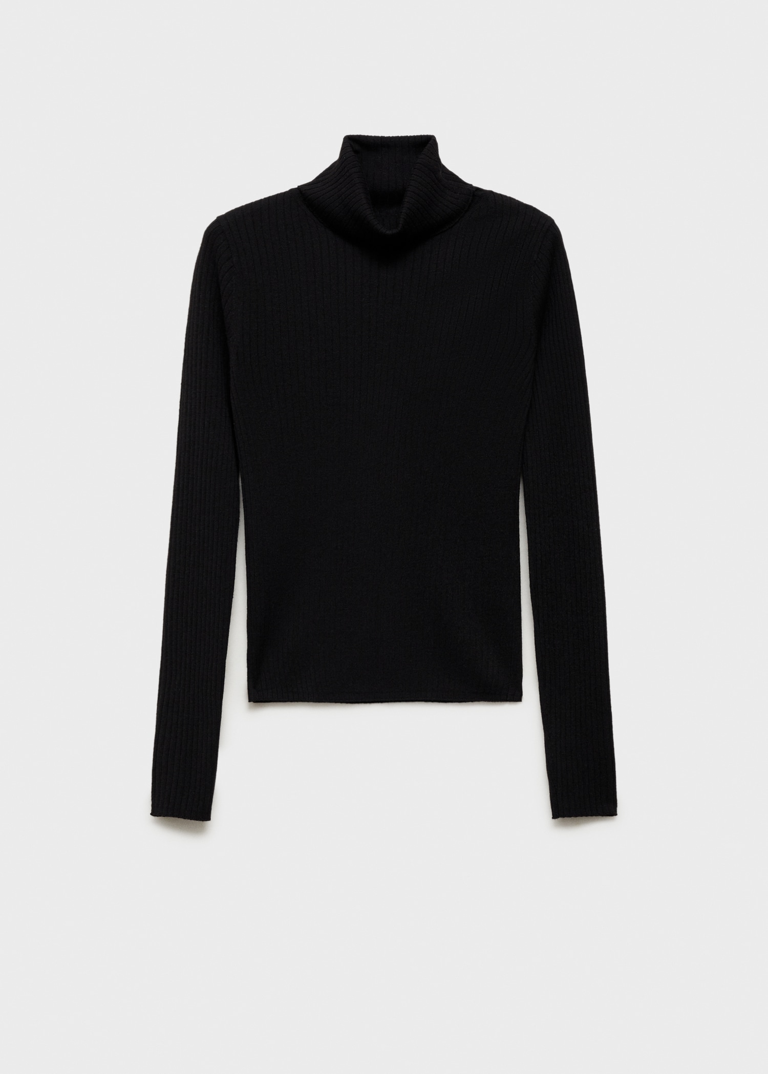 Wool blend turtleneck sweater - Main Image