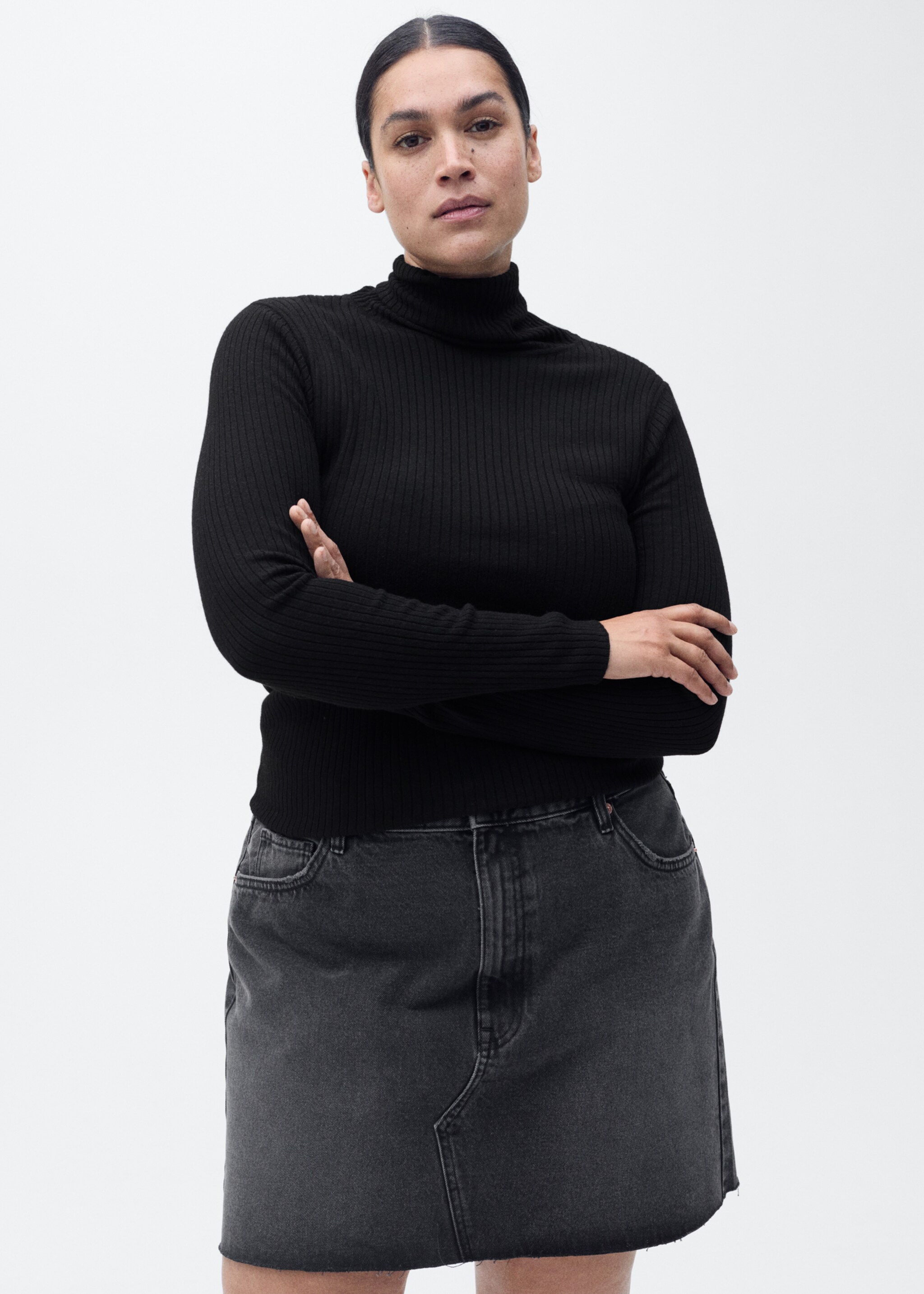 Wool blend turtleneck sweater - Details of the article 5