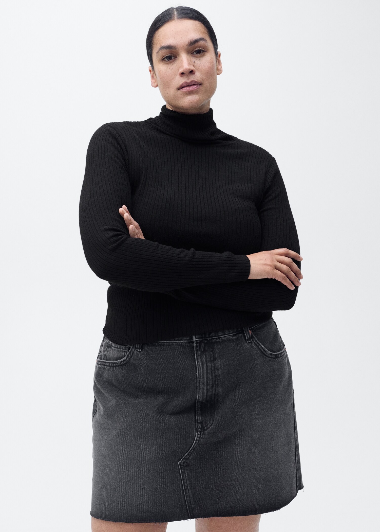 Rollkragenpullover aus Wollgemisch - Detail des Artikels 5