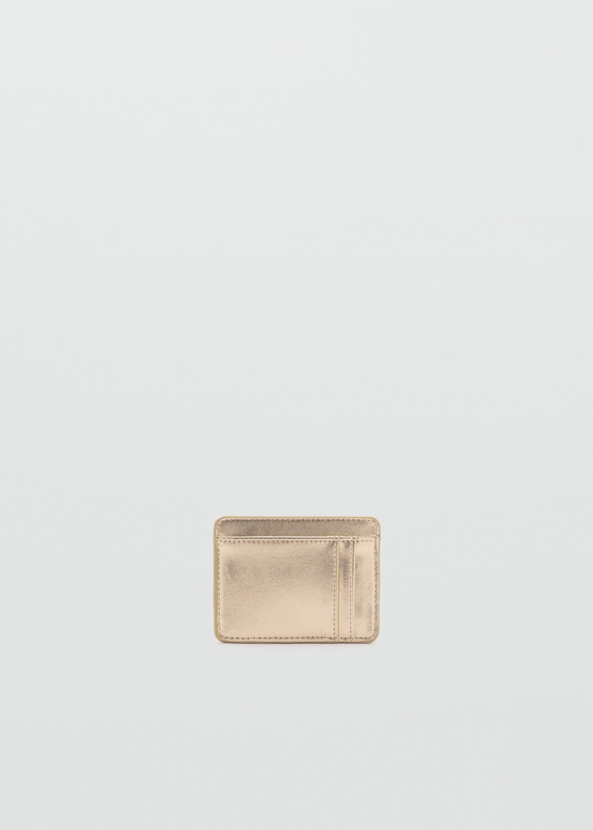 Quilted cardholder with logo - Details of the article 2
