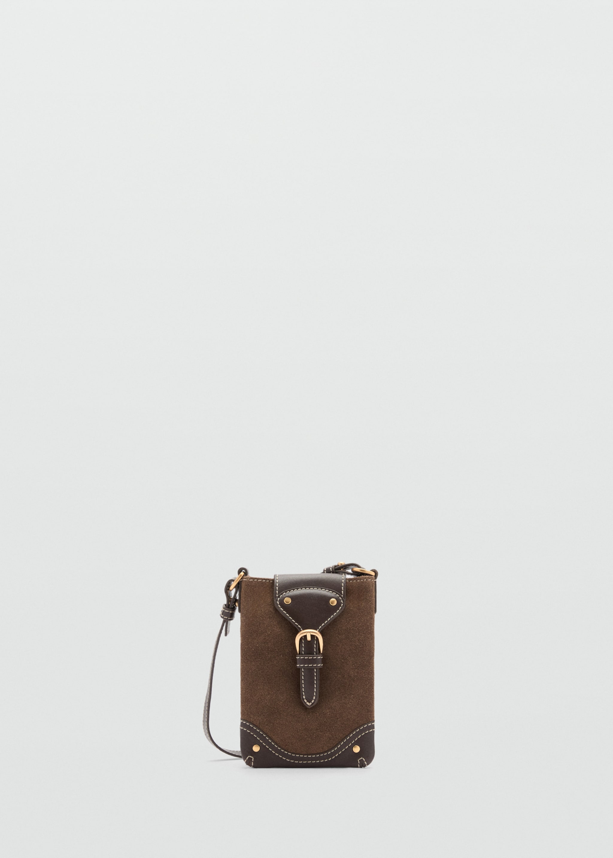 Leather buckle mobile case - Article without model