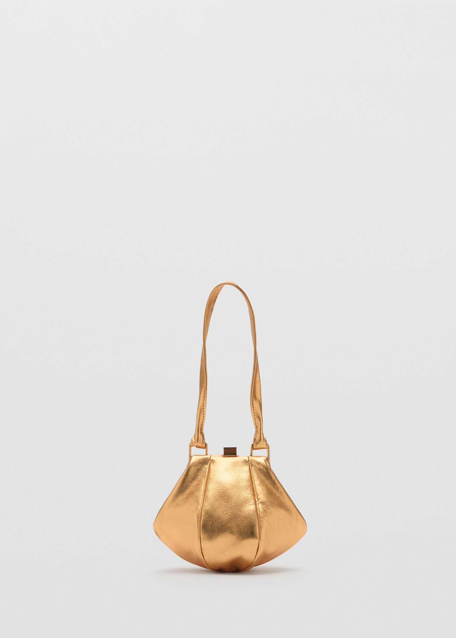 Ledertasche mit Metallic-Effekt - Artikel ohne Model