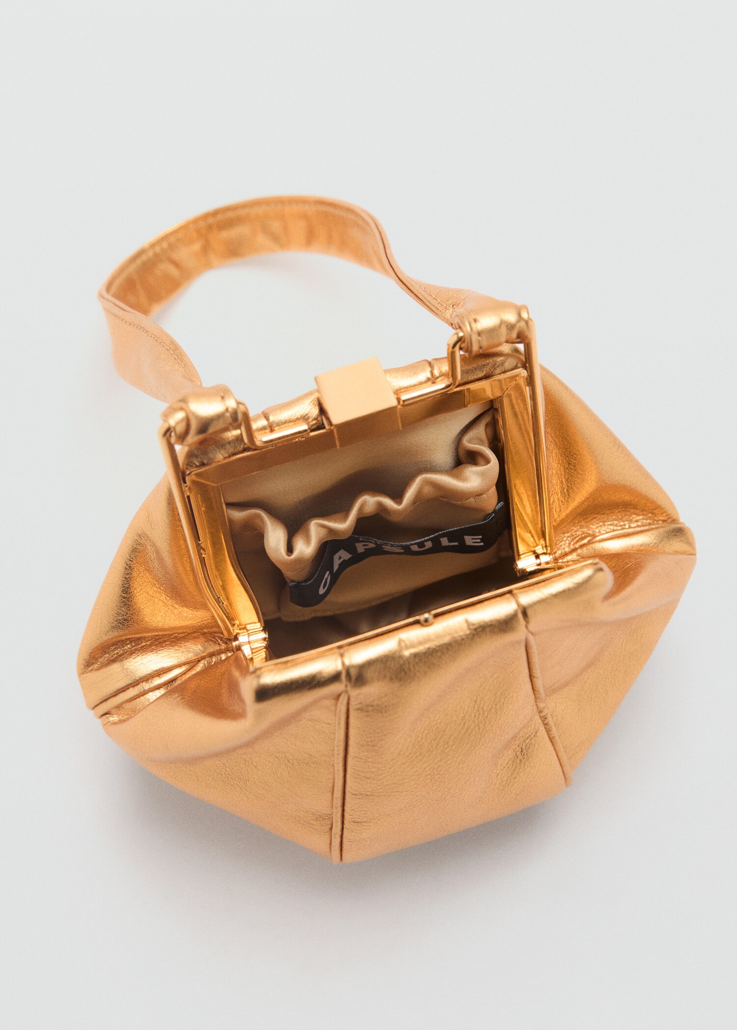 Ledertasche mit Metallic-Effekt - Detail des Artikels 2