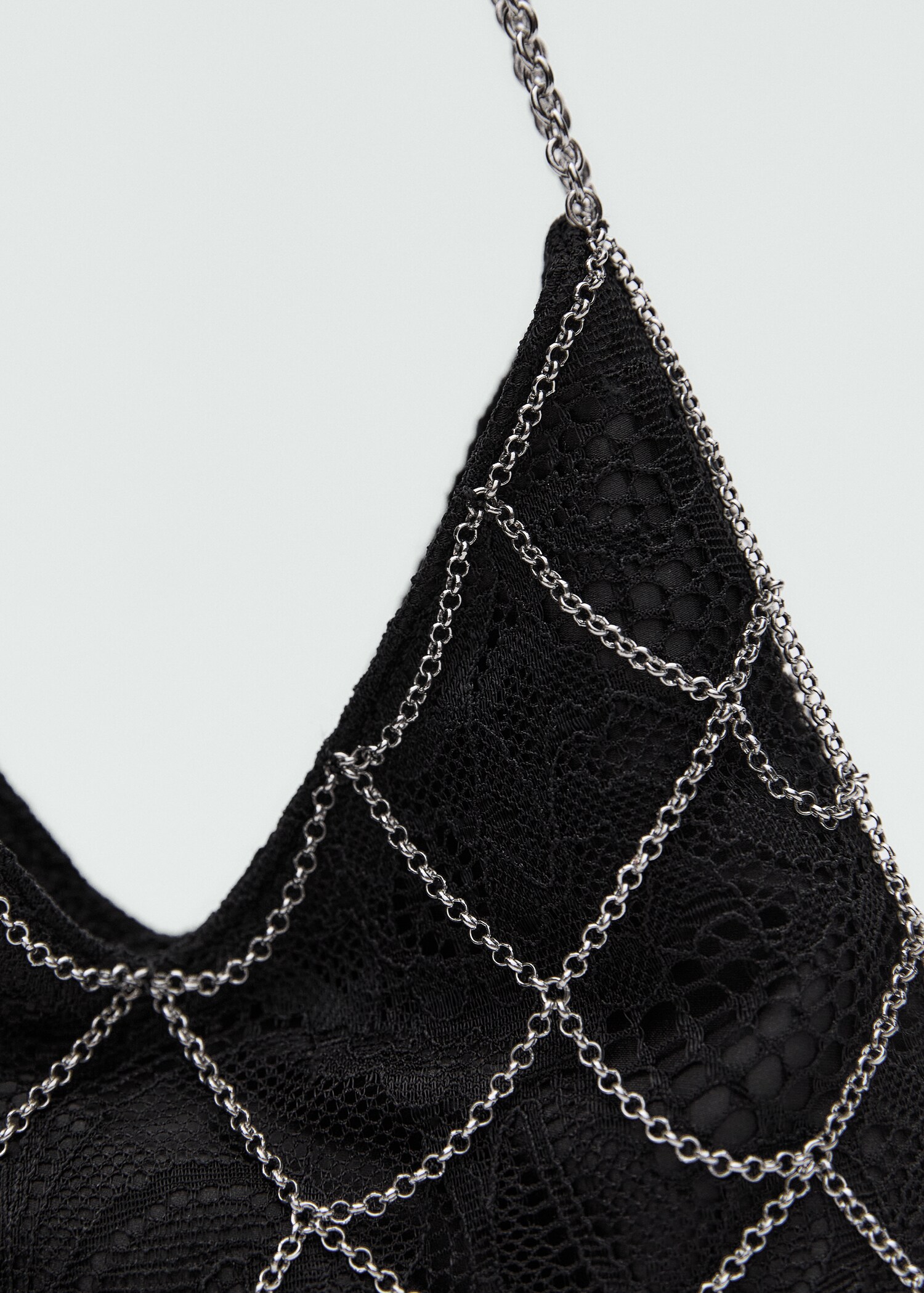 Sac guipure maille filet chaîne - Détail de l'article 2