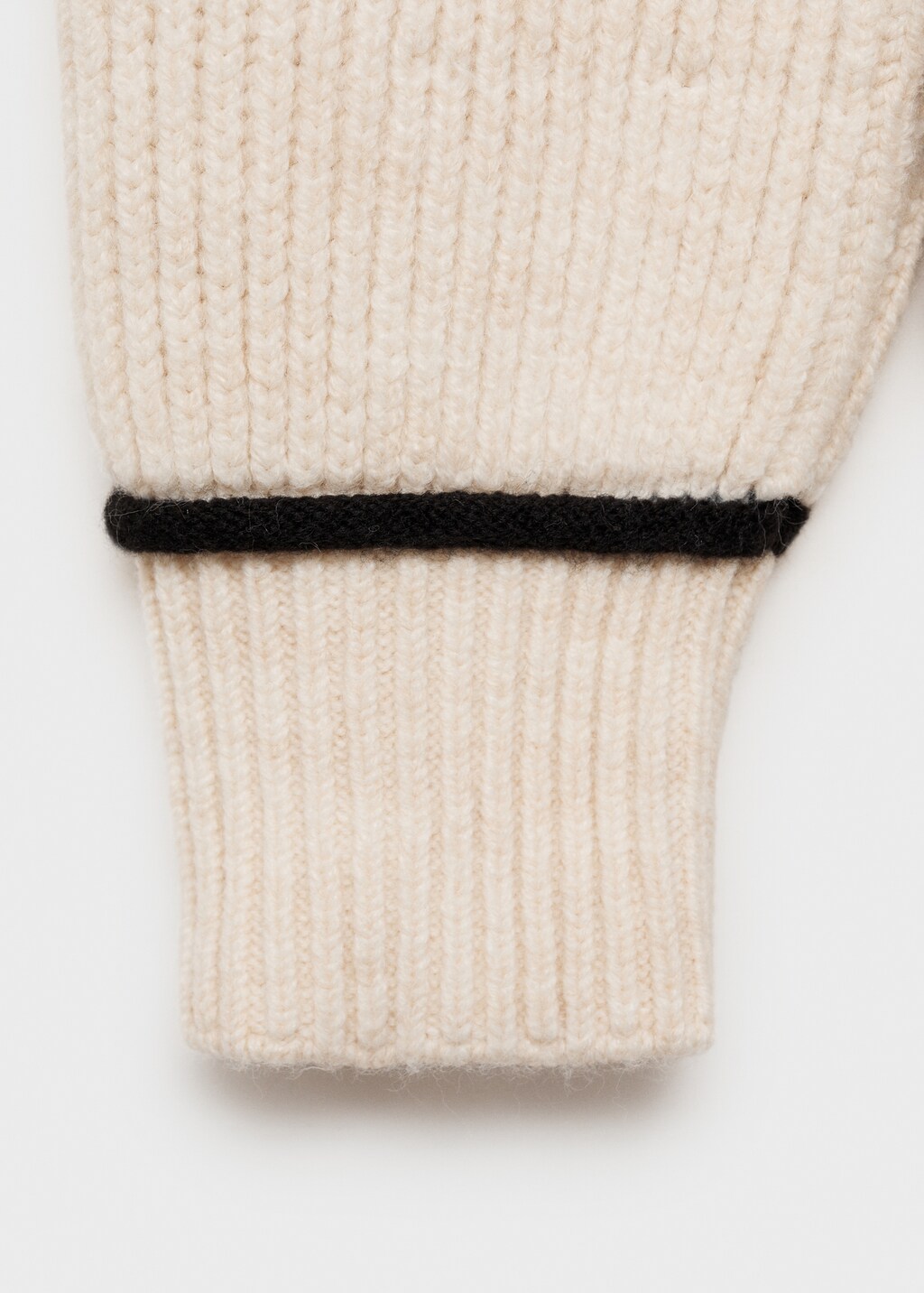 Perkins-neck sweater with contrasting details - image 5
