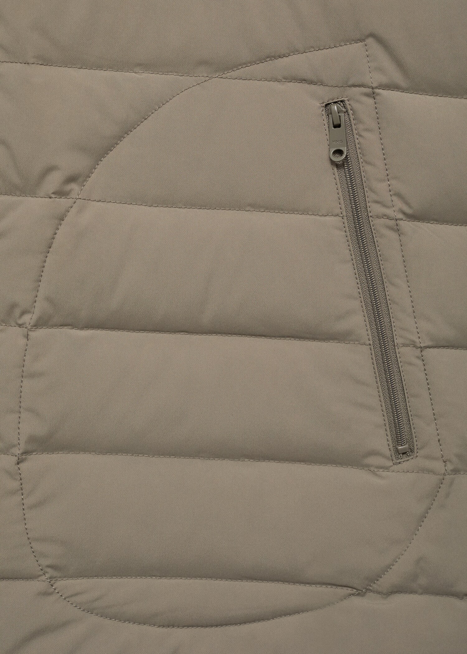 Quiltad väst dun- och fjäderfyllning - Detaljer om artikeln 0