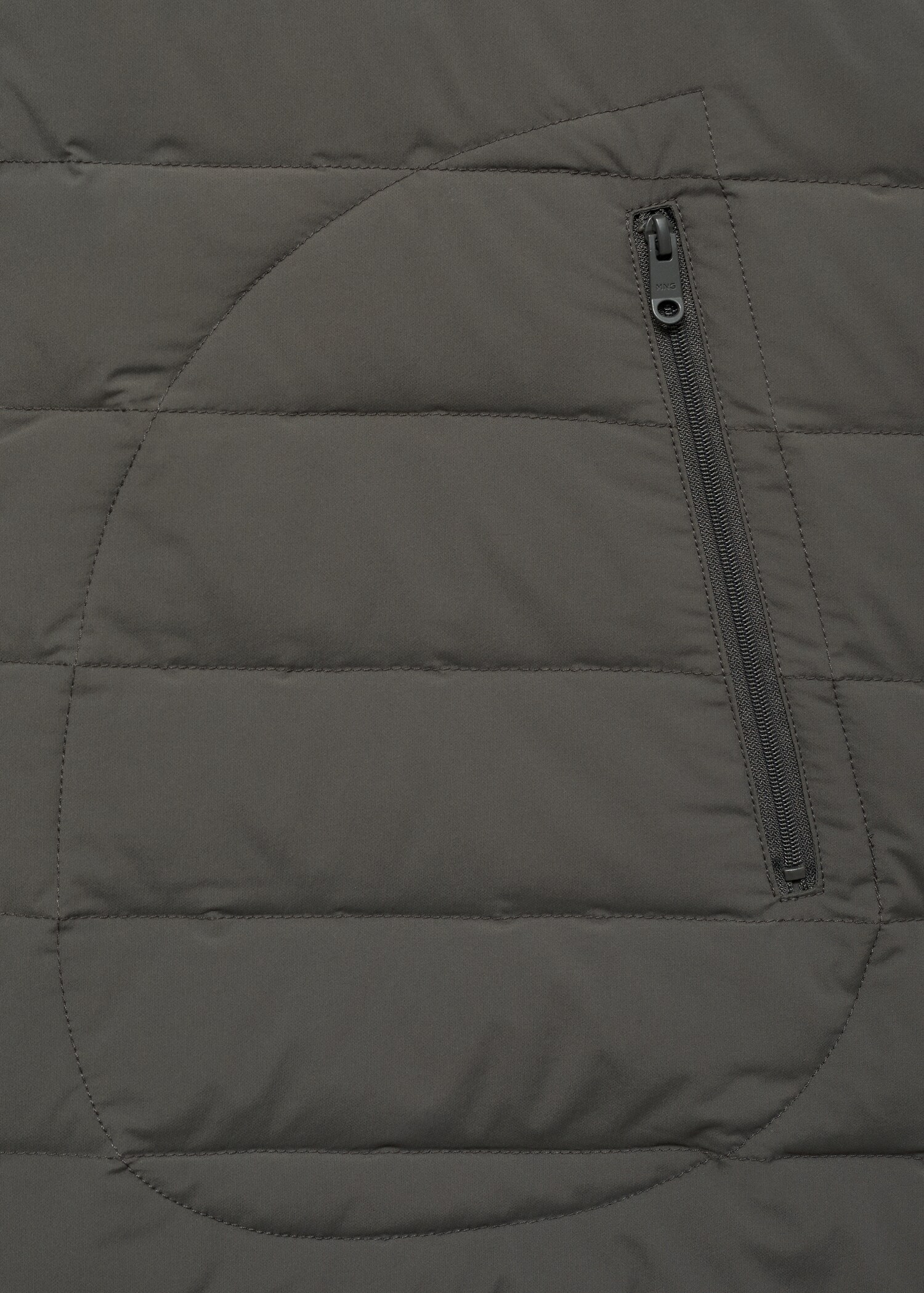 Quiltad väst dun- och fjäderfyllning - Detaljer om artikeln 0