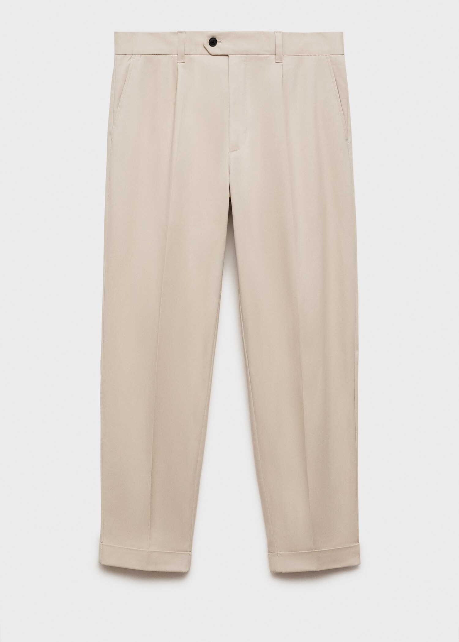 Pleated pants under cuff - Article without model