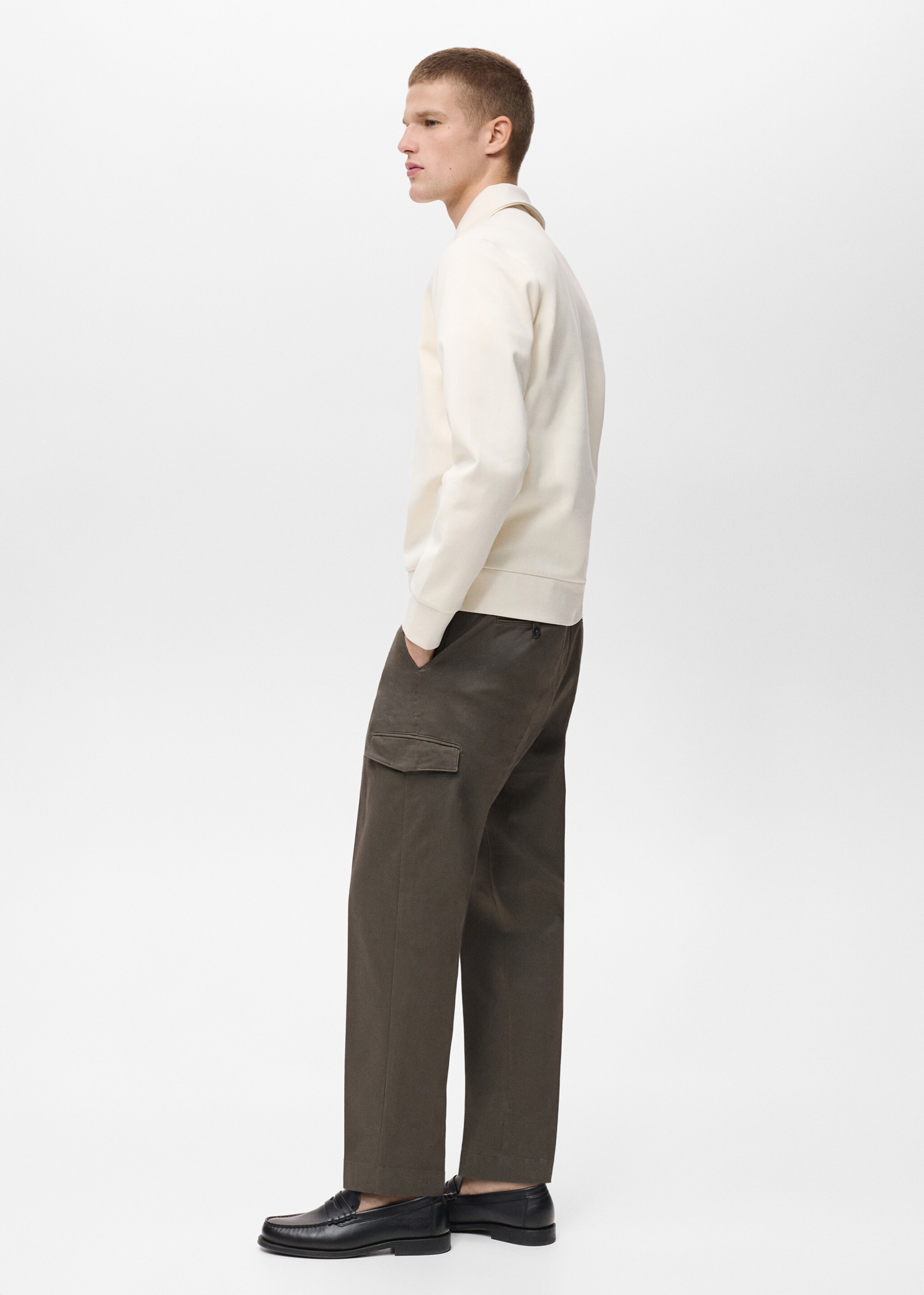 Pantalon cargo coton regular-fit - Détail de l'article 2