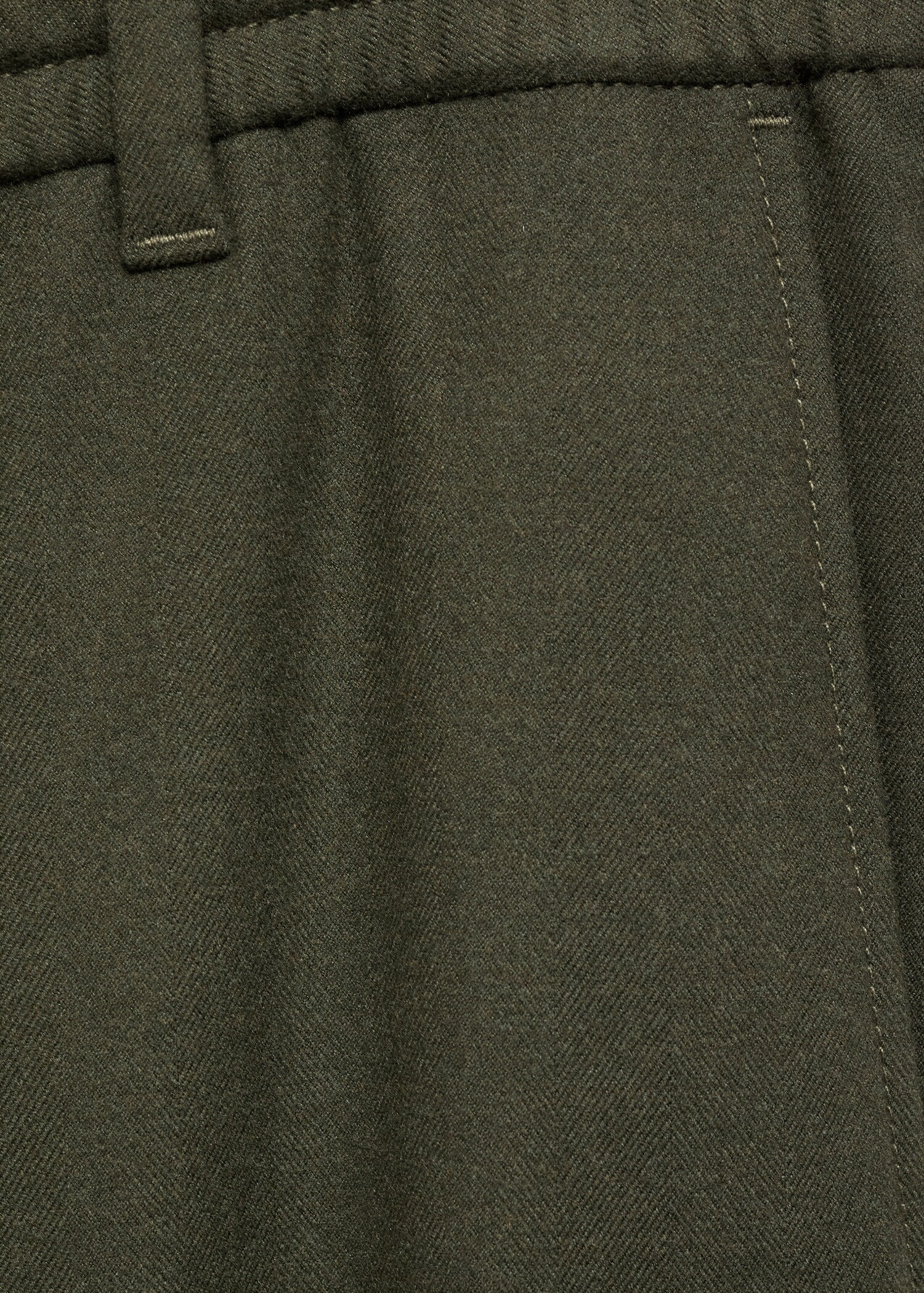 Cotton pants with adjustable drawstring - Details of the article 0