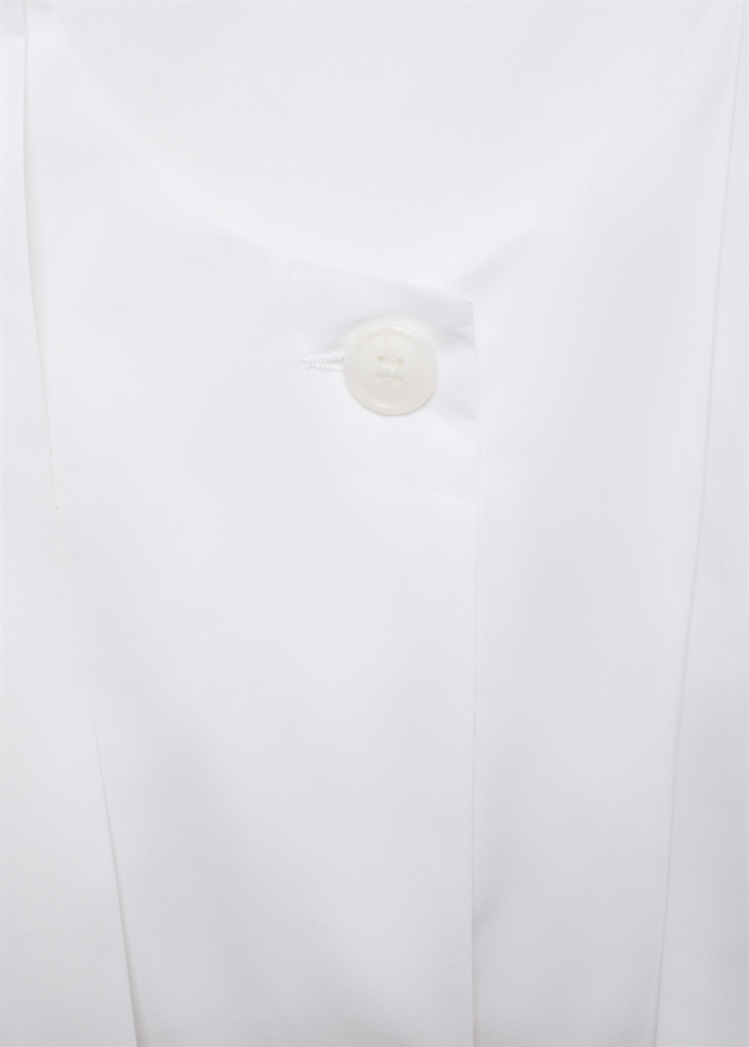 Pleated blouse with belt - Details of the article 0