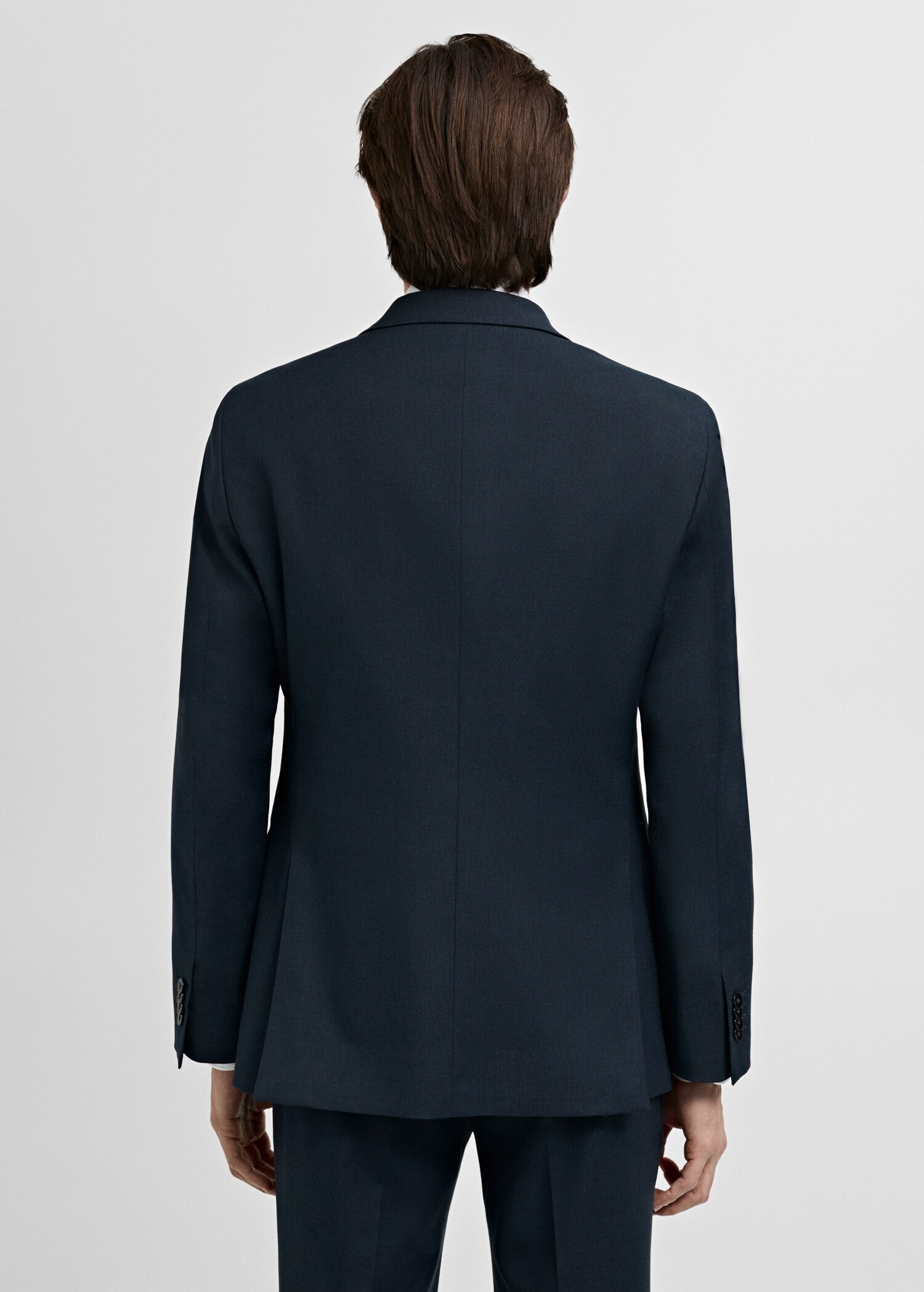 Blazer de fato modelo Milão slim fit - Homem | MANGO Portugal