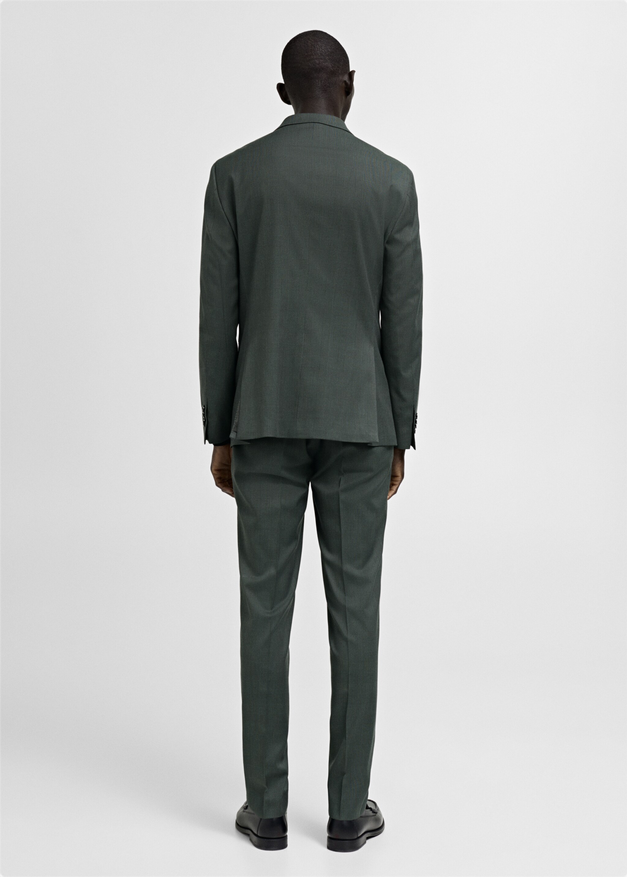 Americana traje Milán cuadro Gales - Reverso del artículo
