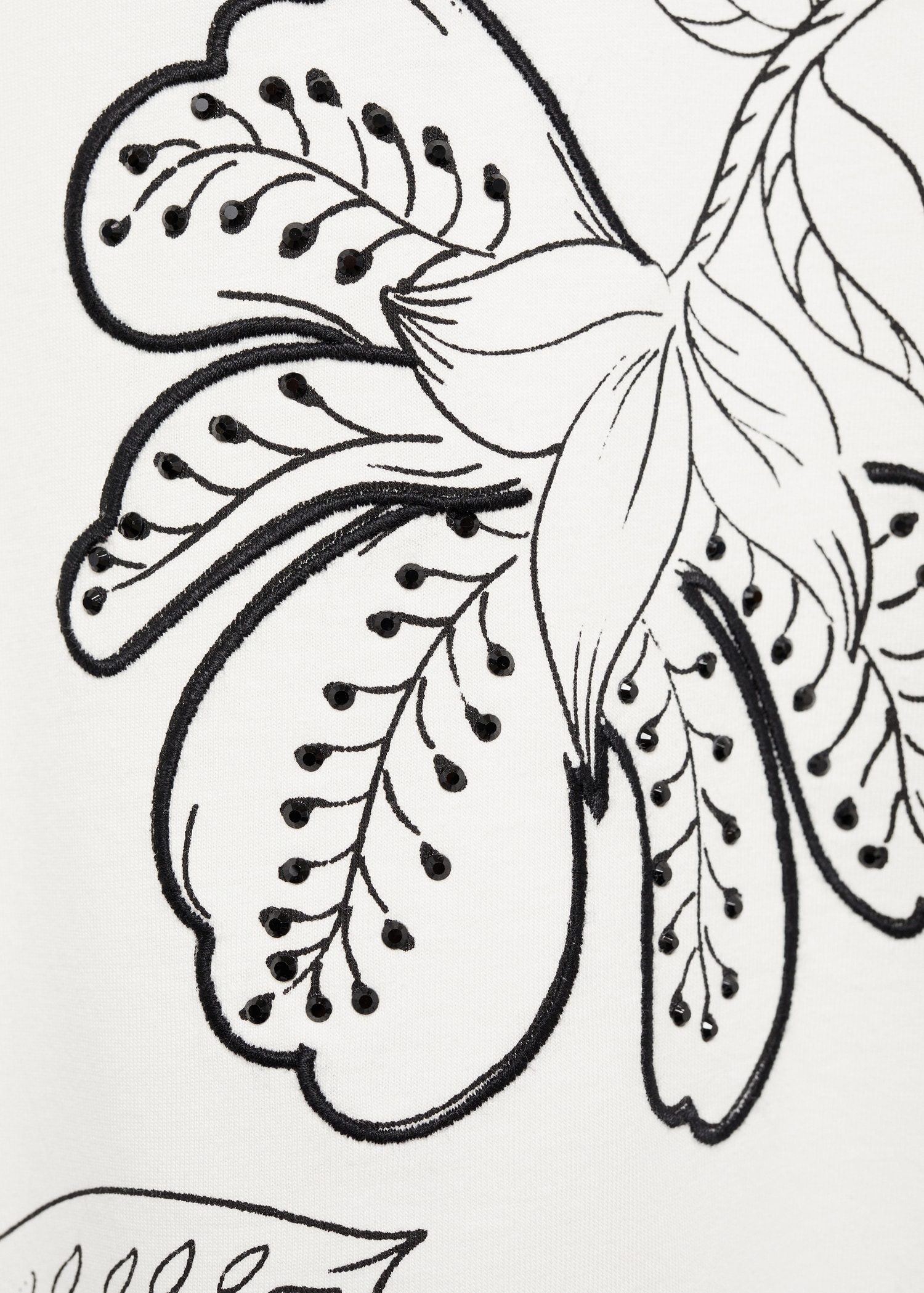 Camiseta algodón estampado flor - Detalle del artículo 8