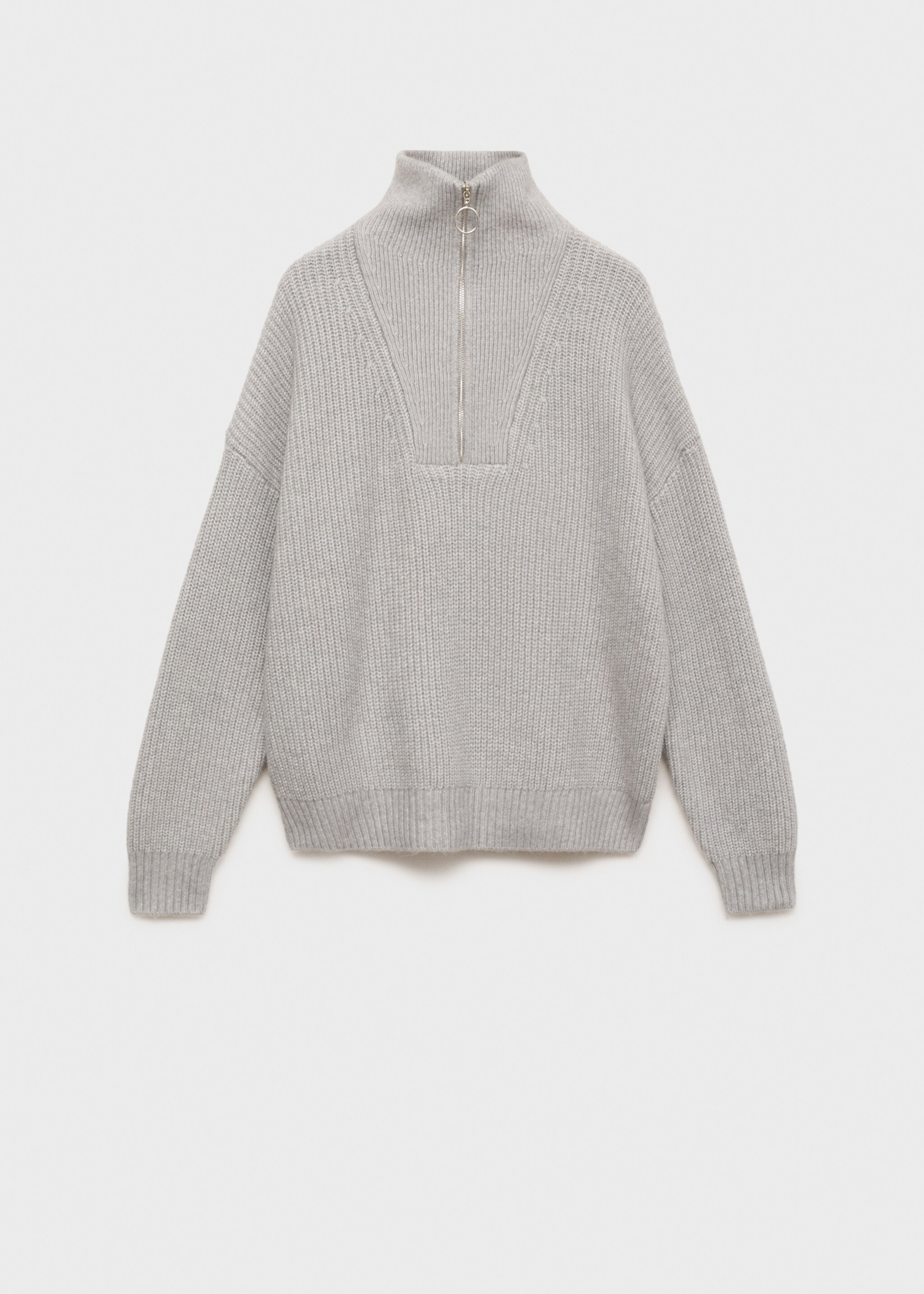 Pull-over maille col zippé - Article sans modèle