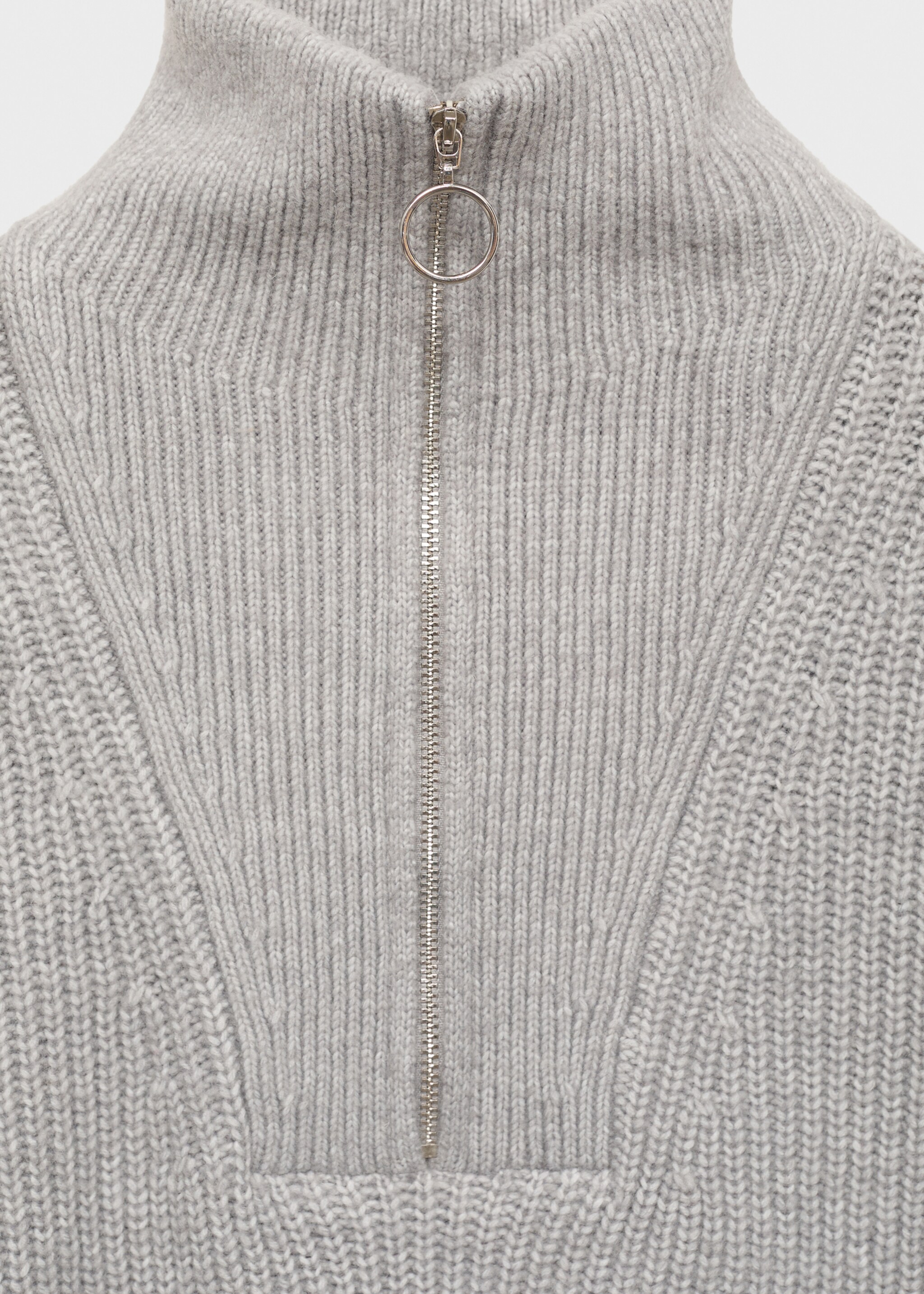 Pull-over maille col zippé - Détail de l'article 8