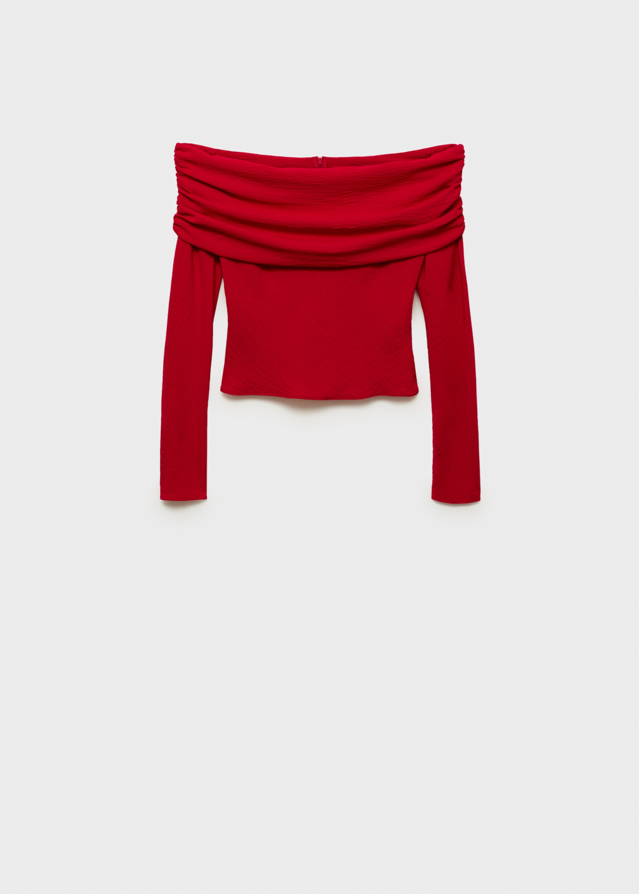 Blusa hombros descubiertos - Artículo sin modelo