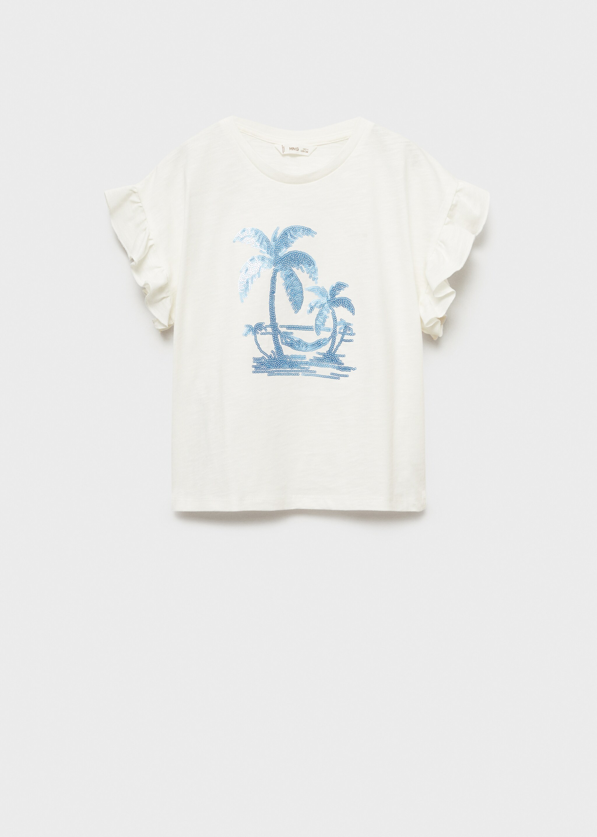 Palm print T-shirt - Article without model