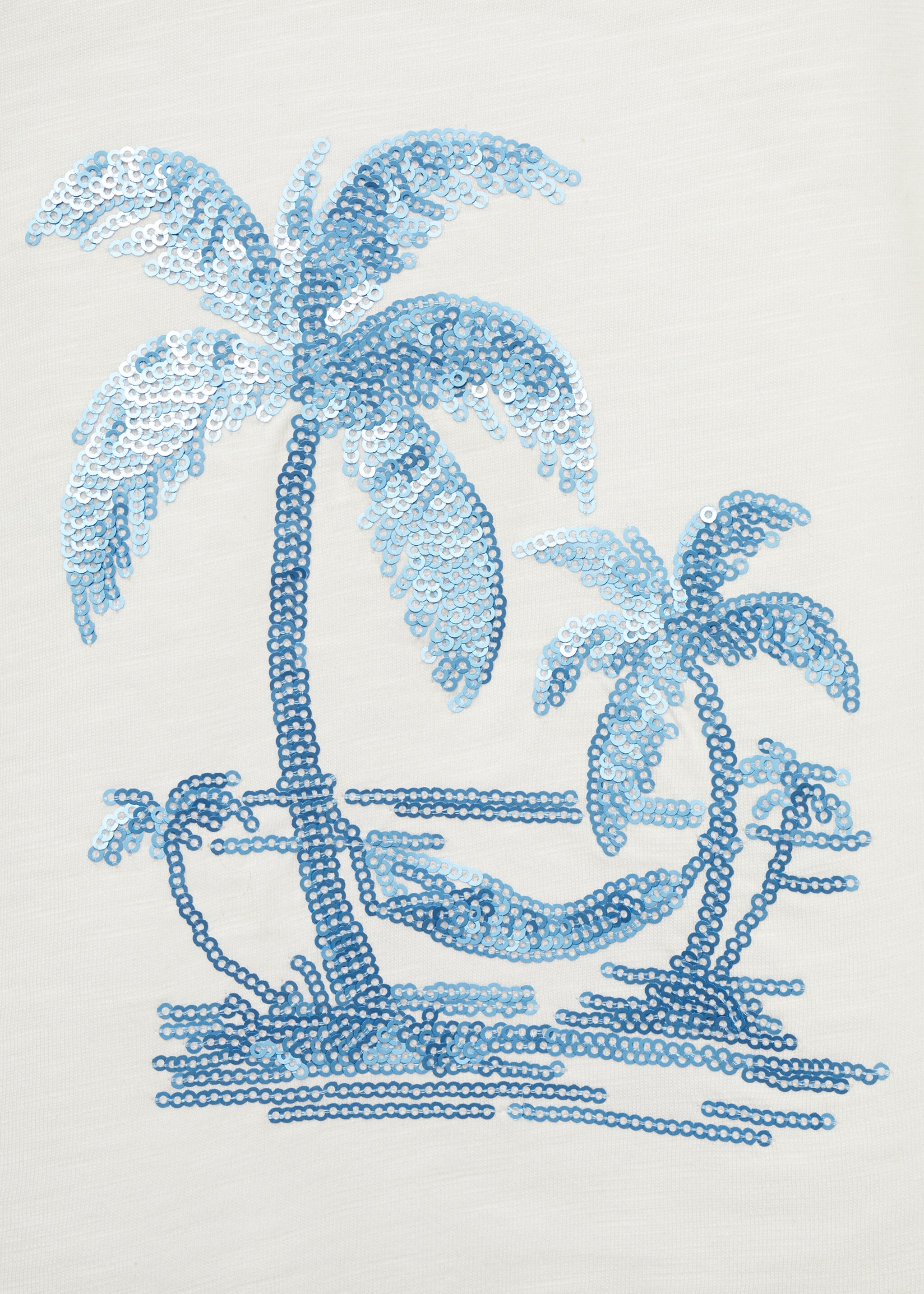 Palm print T-shirt - Details of the article 8