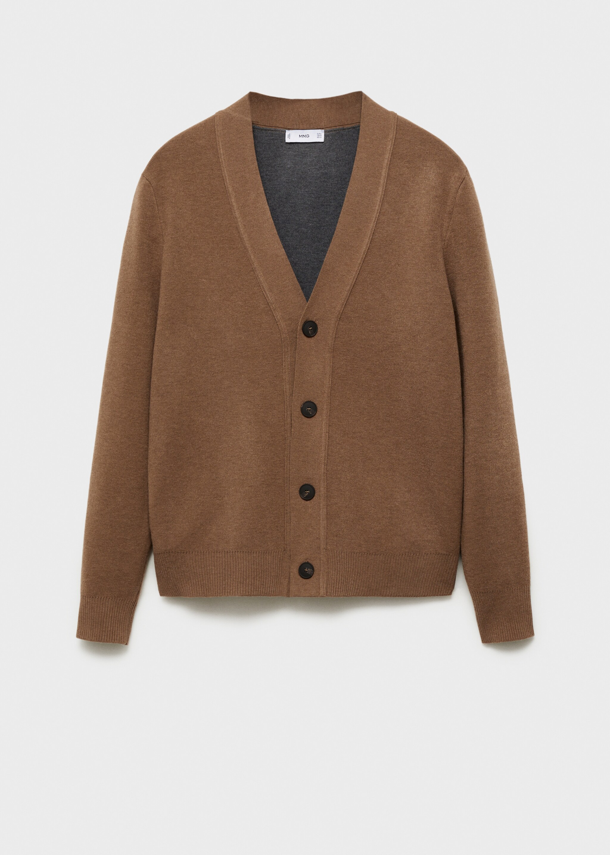 Knitted button cardigan - Article without model