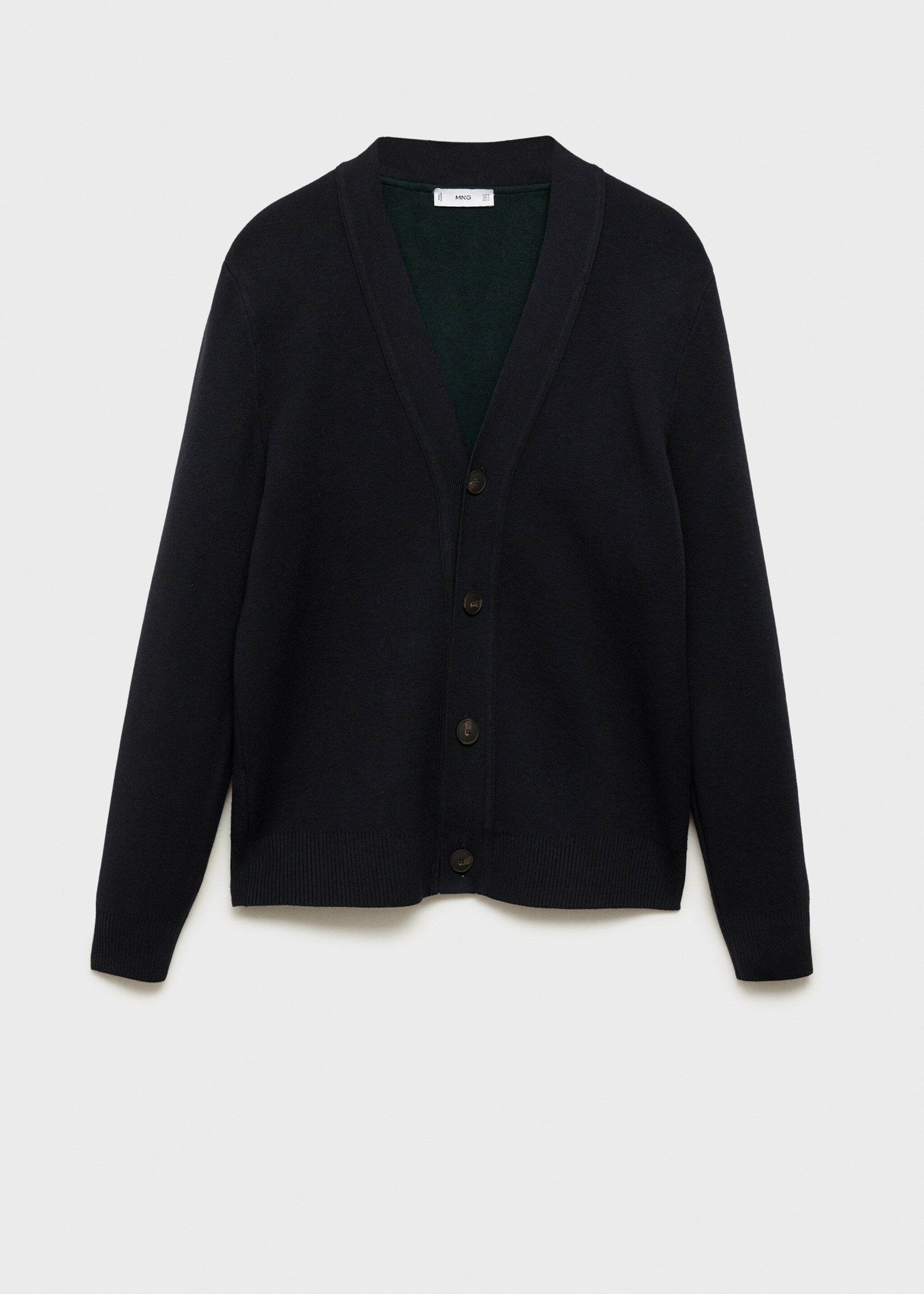 Knitted button cardigan - Article without model
