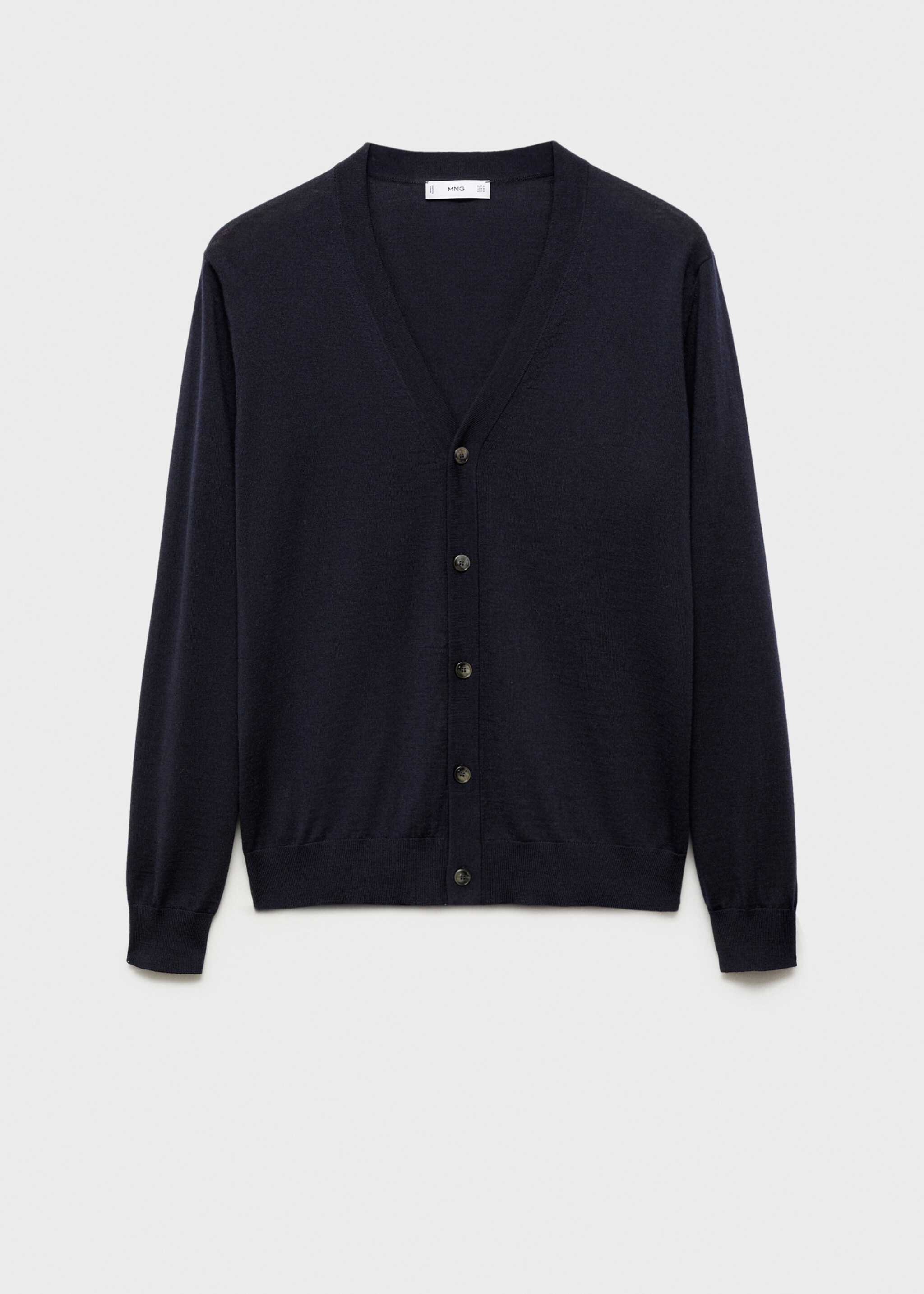 Cardigan 100 % laine mérinos - Article sans modèle