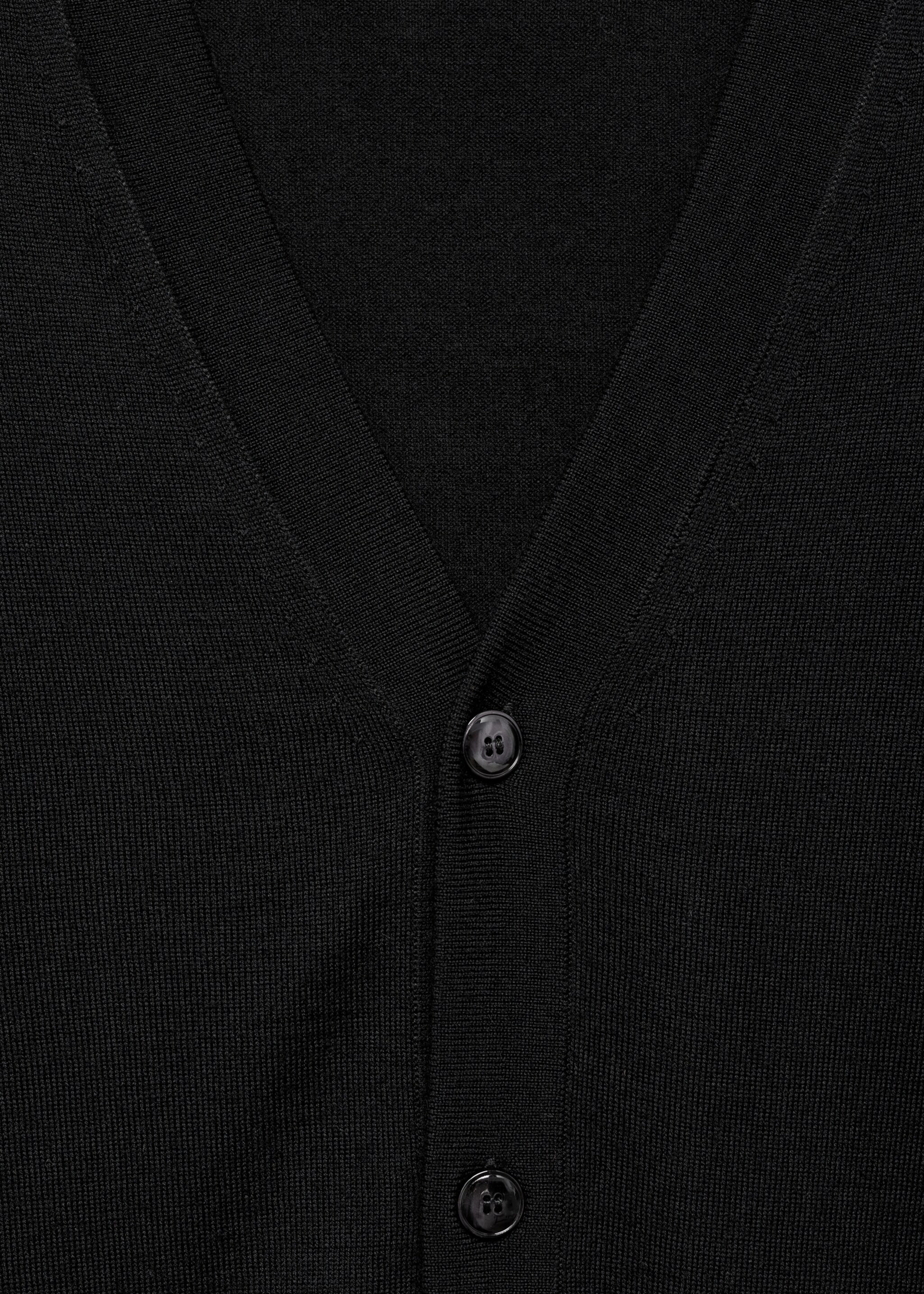 Cardigan 100 % laine mérinos - Détail de l'article 8