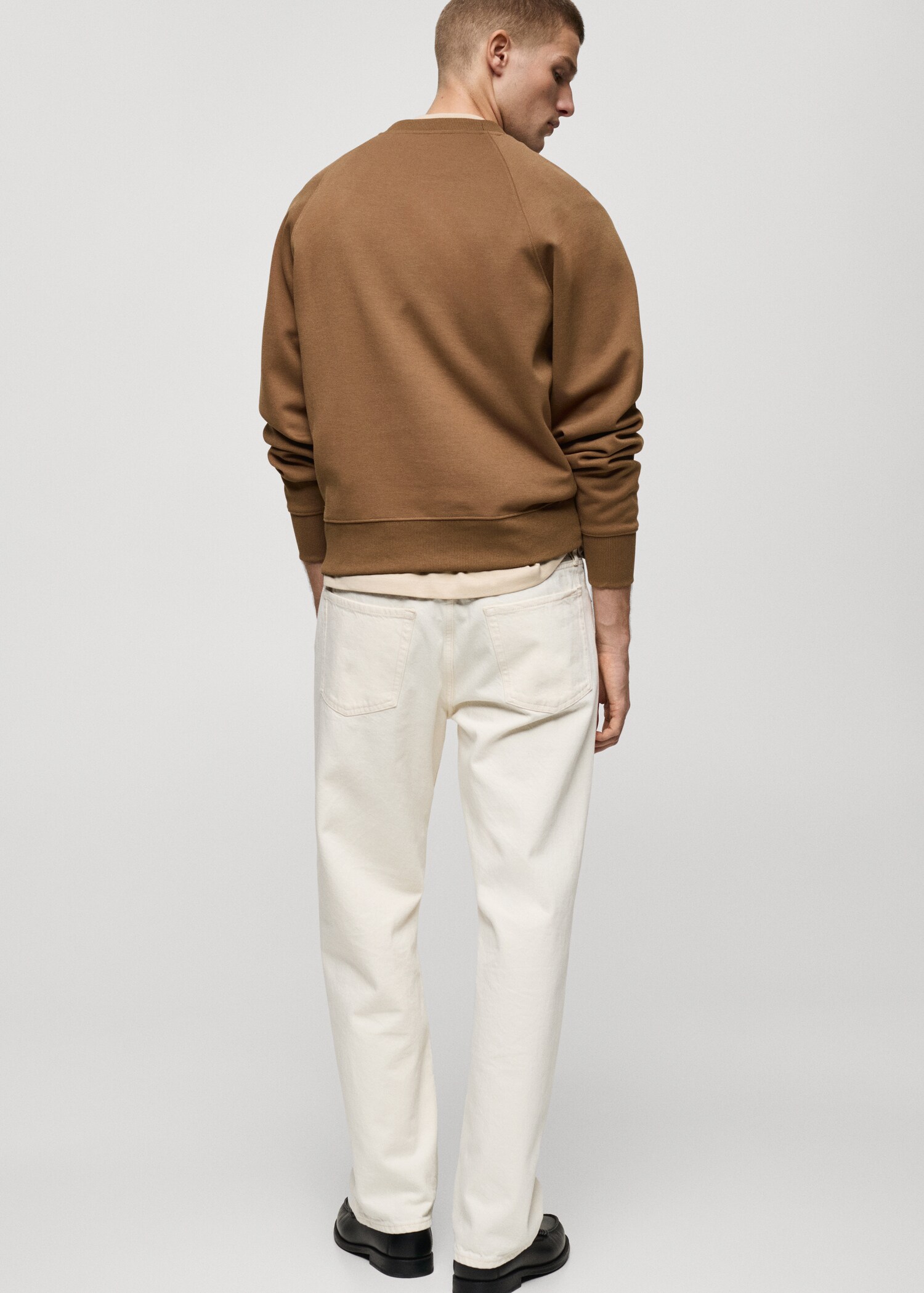Rahat kesim sweatshirt - Ürünün arkası