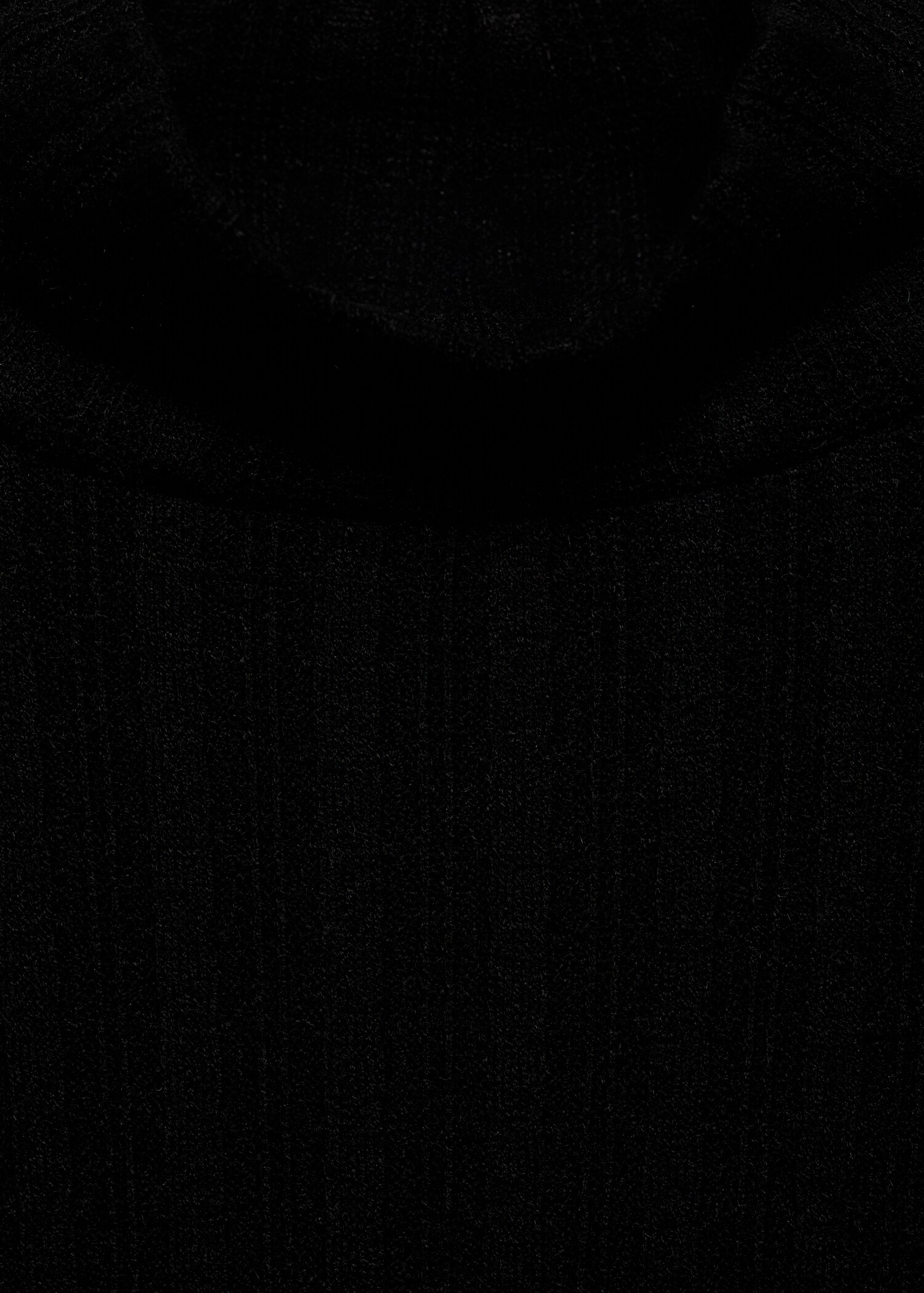 T-shirt côtelé col roulé - Détail de l'article 8