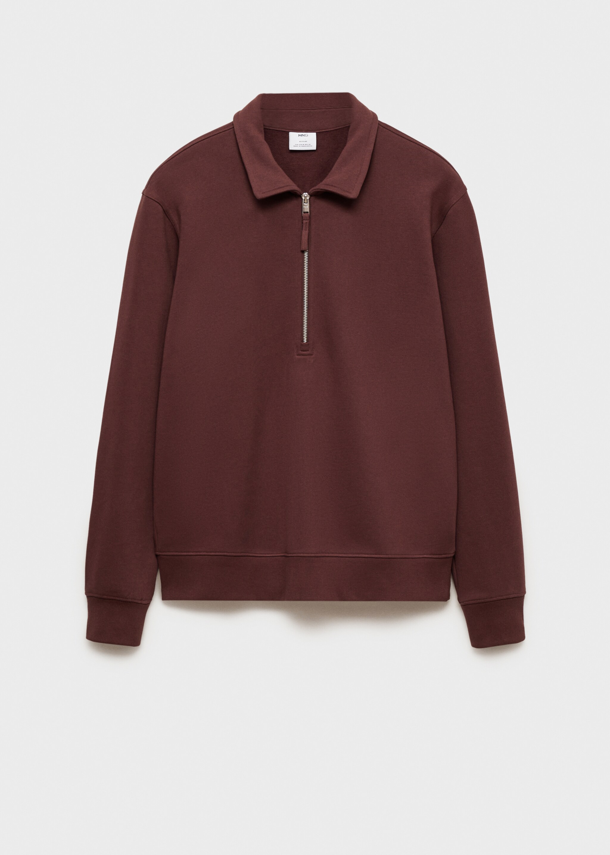 Sudadera polo algodón regular fit - Artículo sin modelo