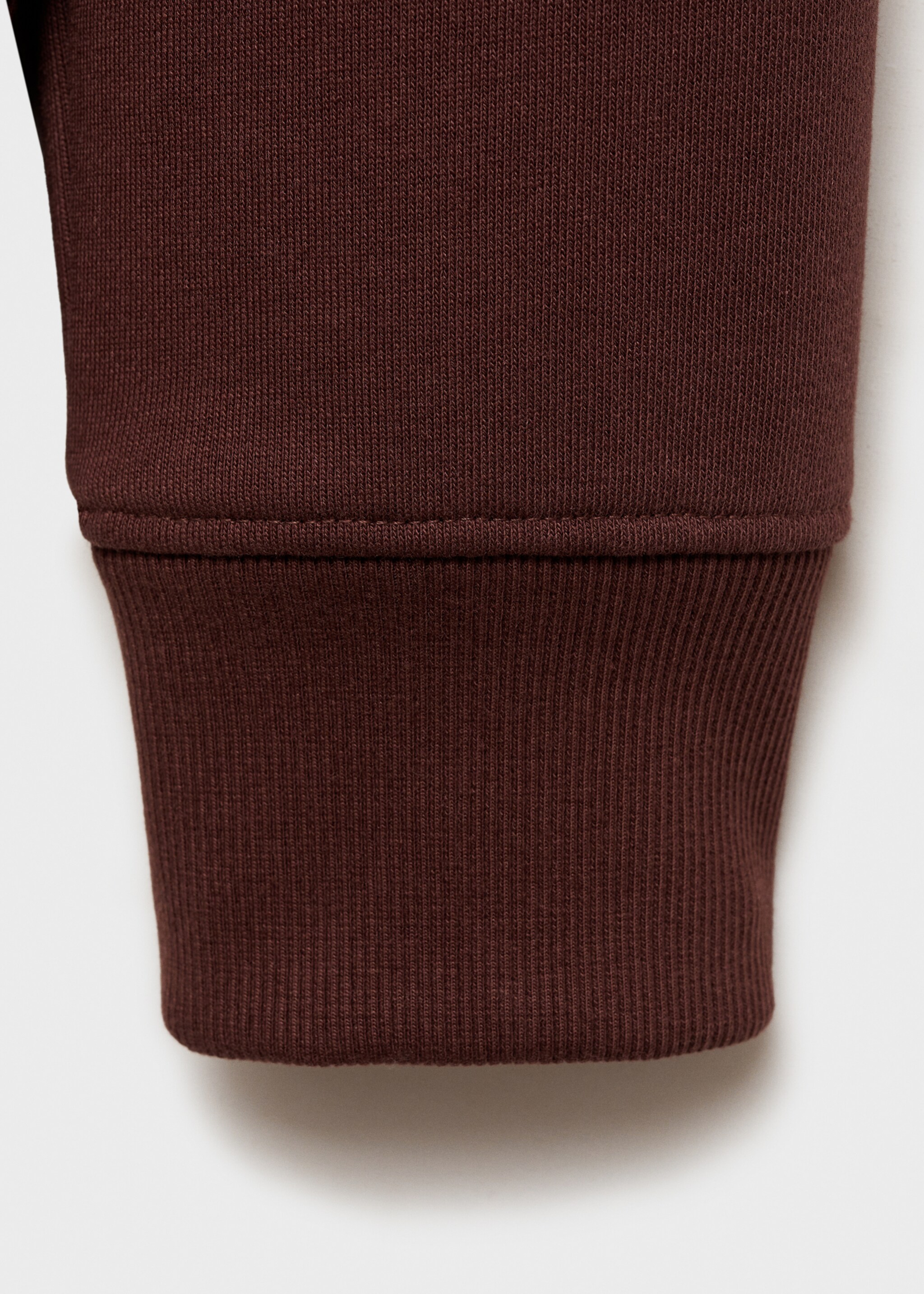 Sudadera polo algodón regular fit - Detalle del artículo 0