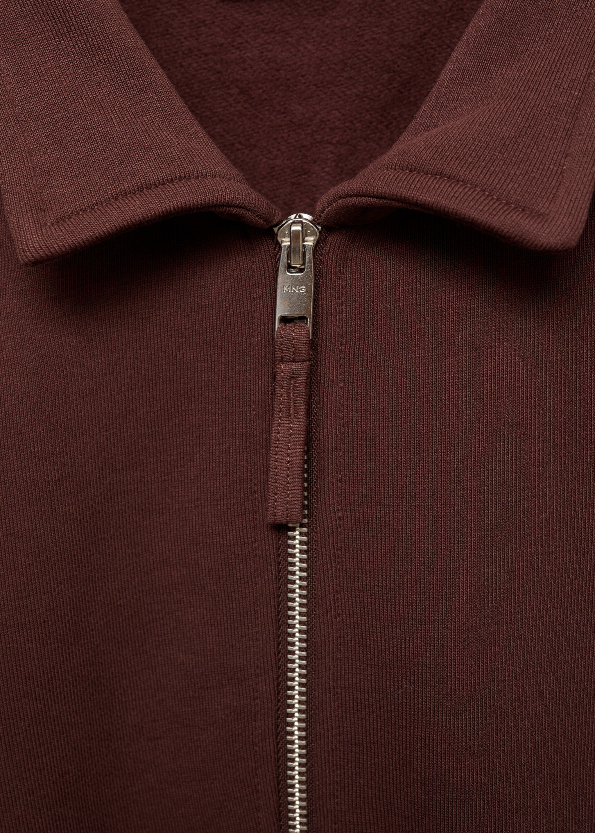Sudadera polo algodón regular fit - Detalle del artículo 8