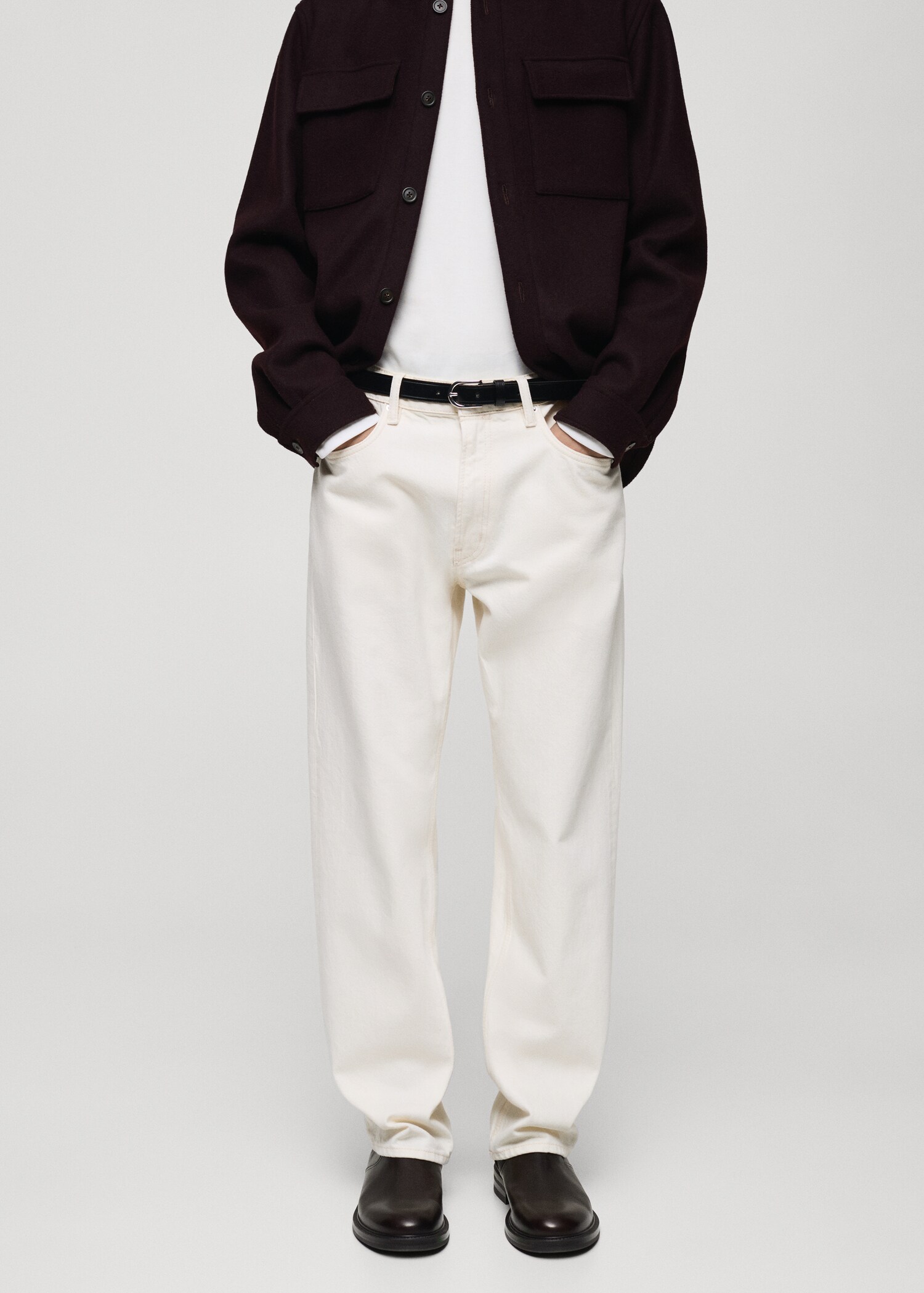 Moby straight-fit jeans - Medium plane
