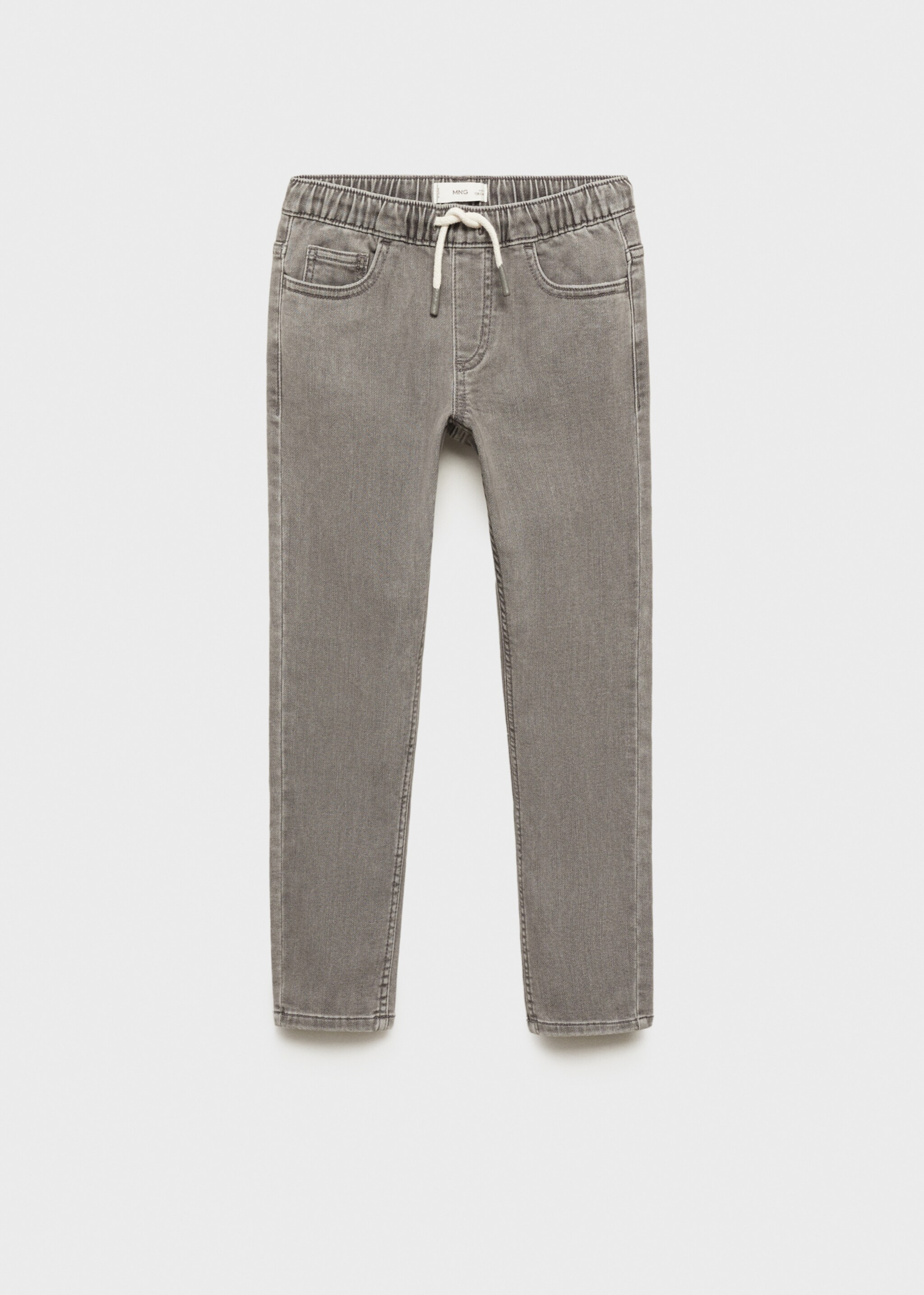 Drawstring waist jeans - Article without model