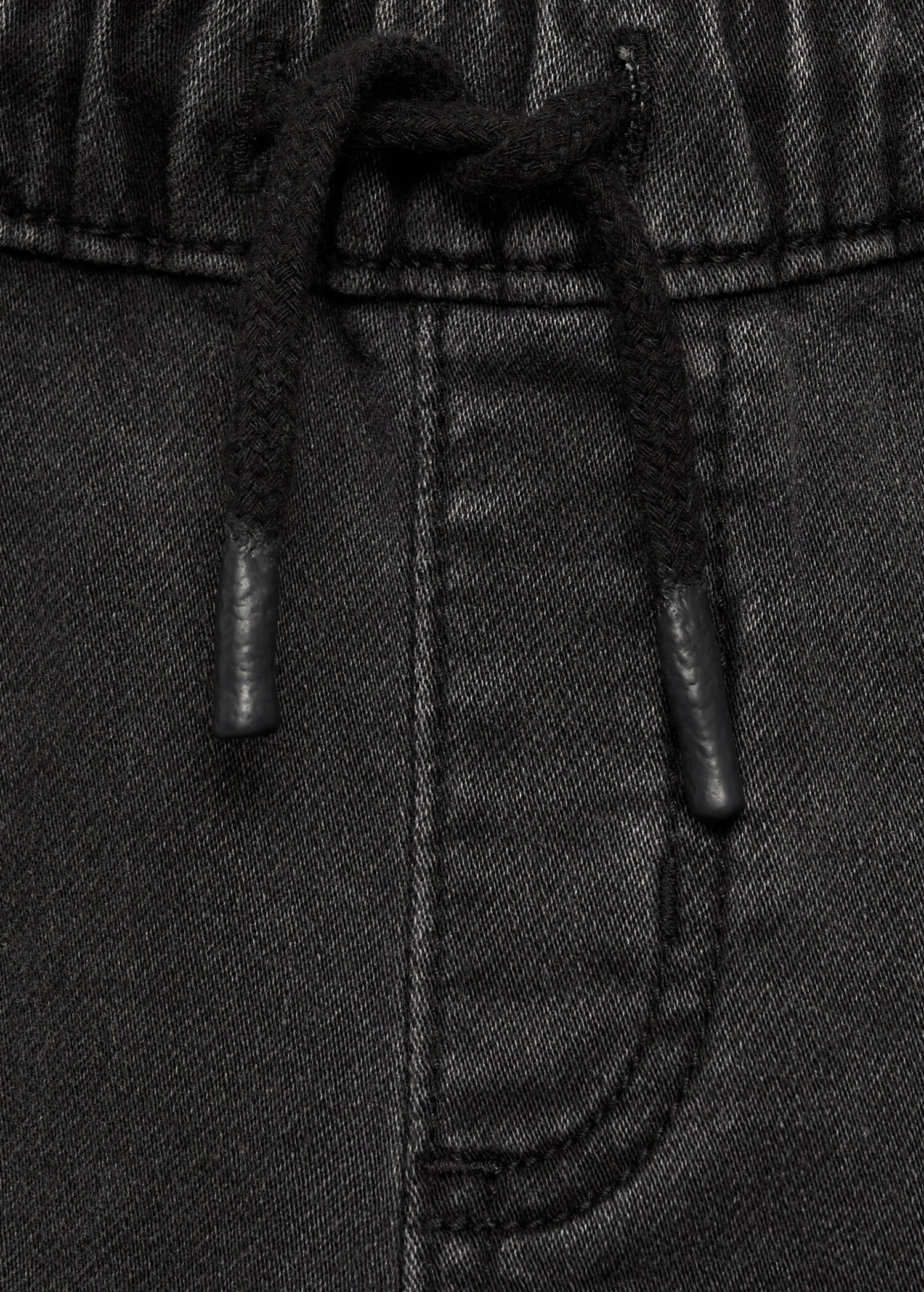 Drawstring waist jeans - Details of the article 0