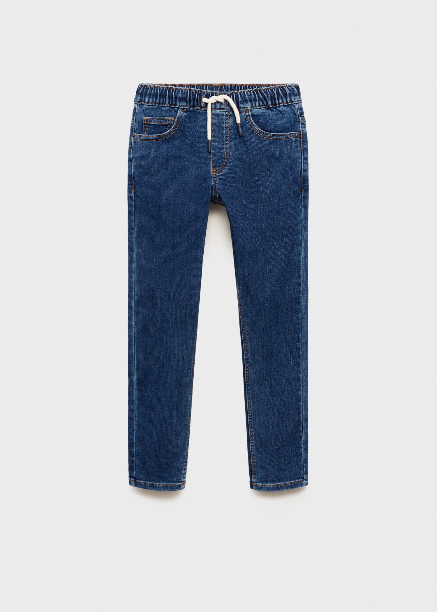 Drawstring waist jeans - Article without model