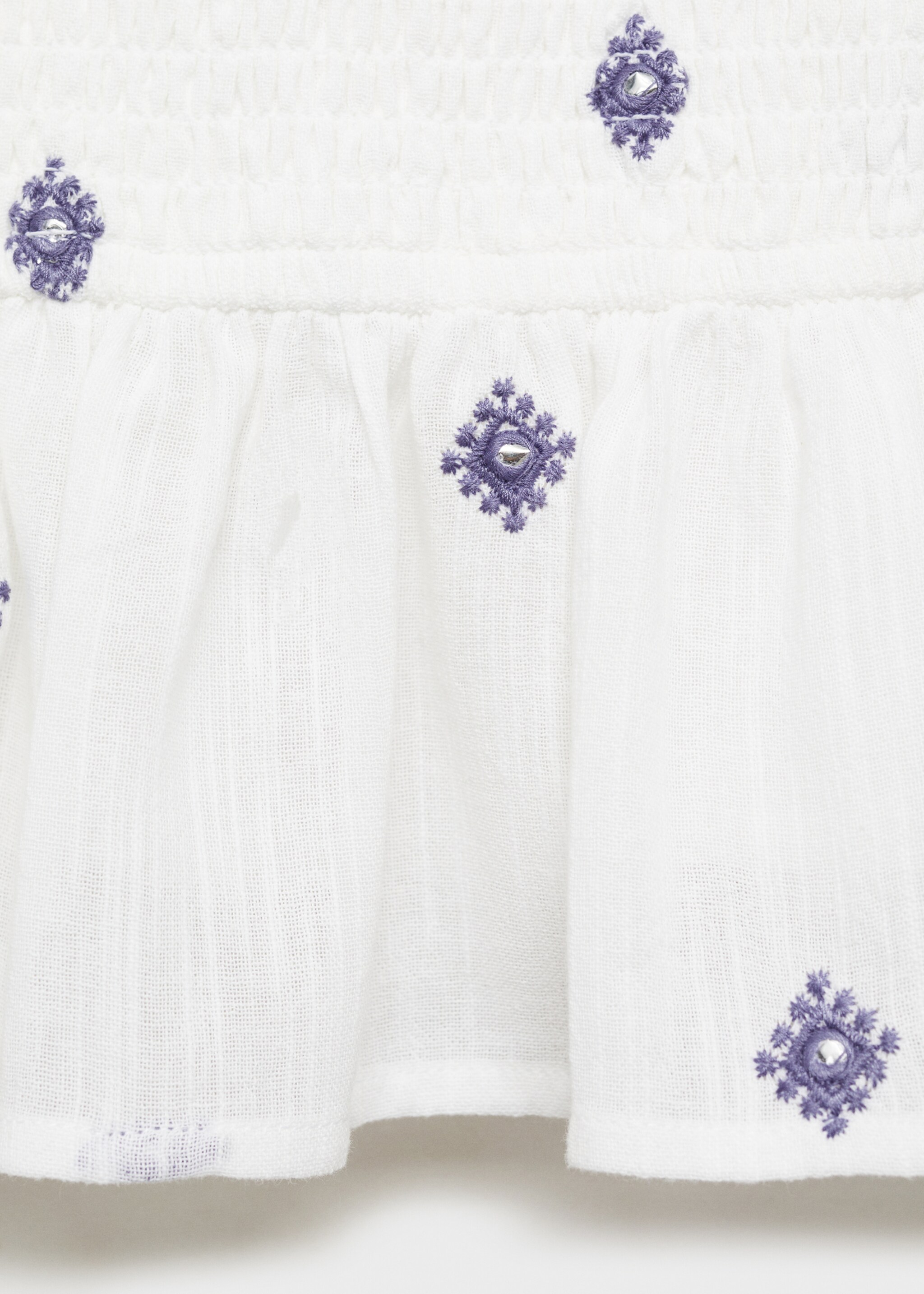 Blouse détails brodés volant - Détail de l'article 8