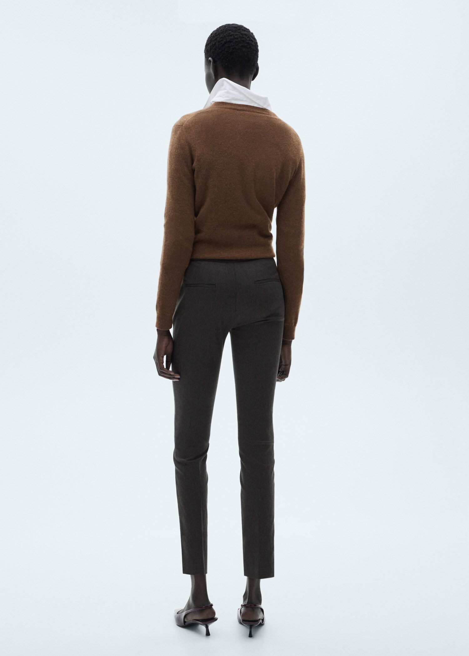 Pantalón skinny crop - Reverso del artículo
