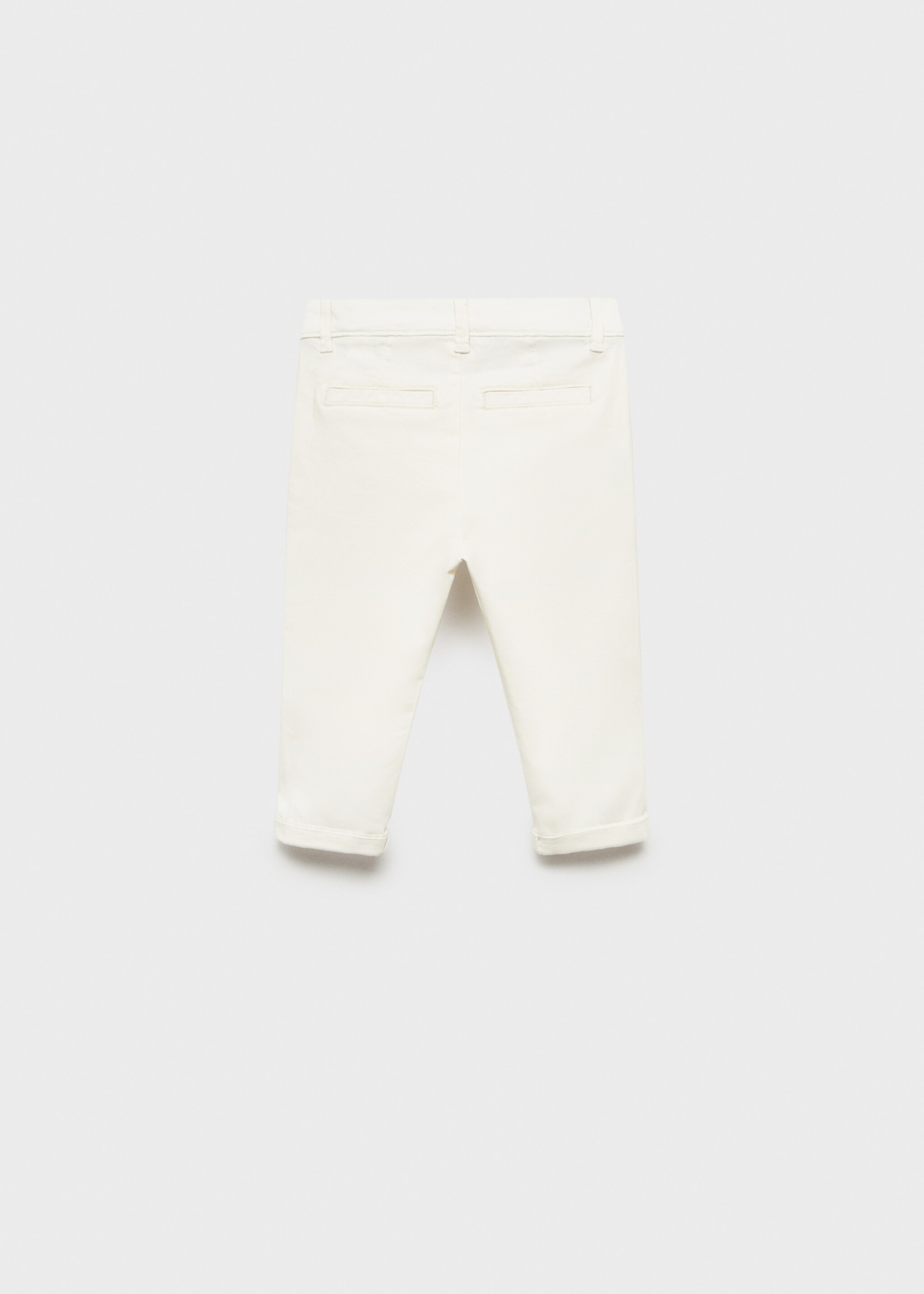 Pantalón chino algodón - Reverso del artículo