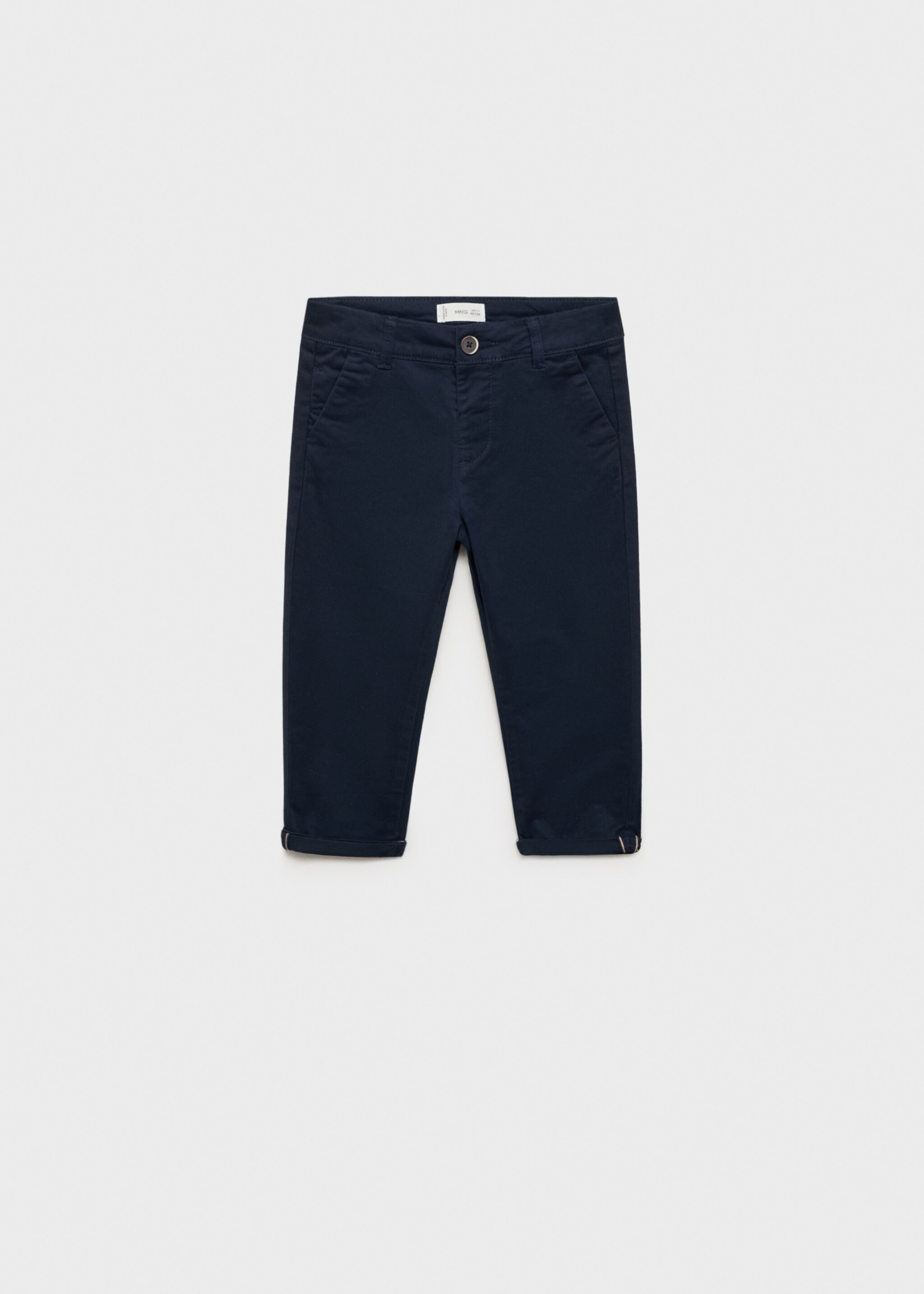 Pantaloni chino din bumbac - Articol fără model
