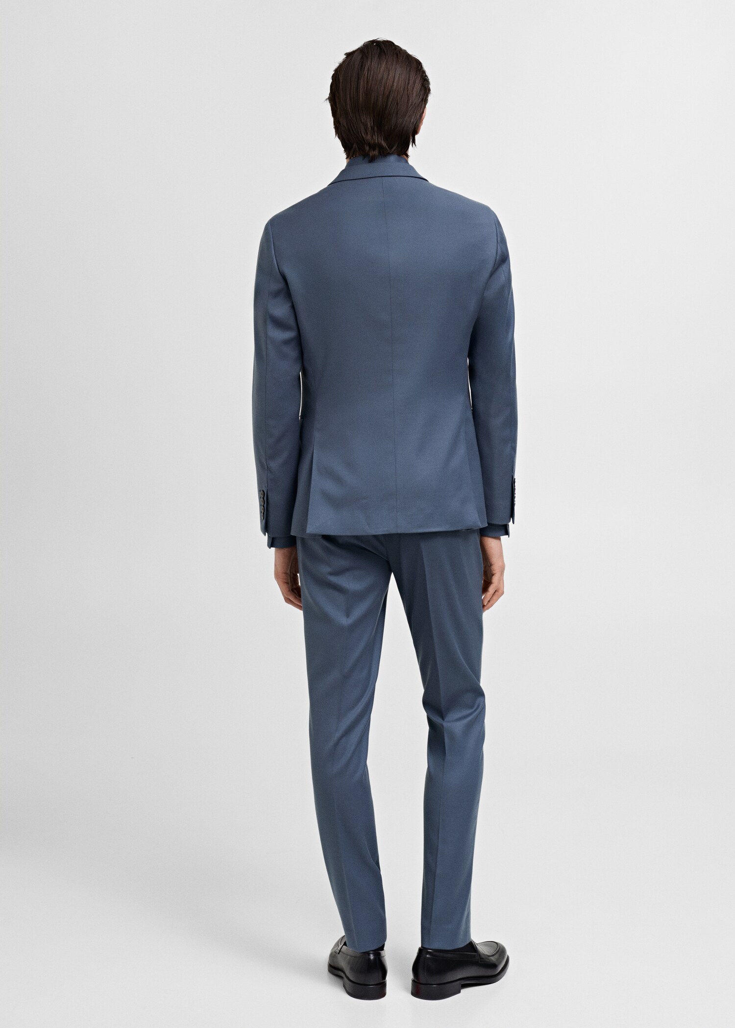 Super slim-fit suit jacket in stretch fabric - Reverse of the article