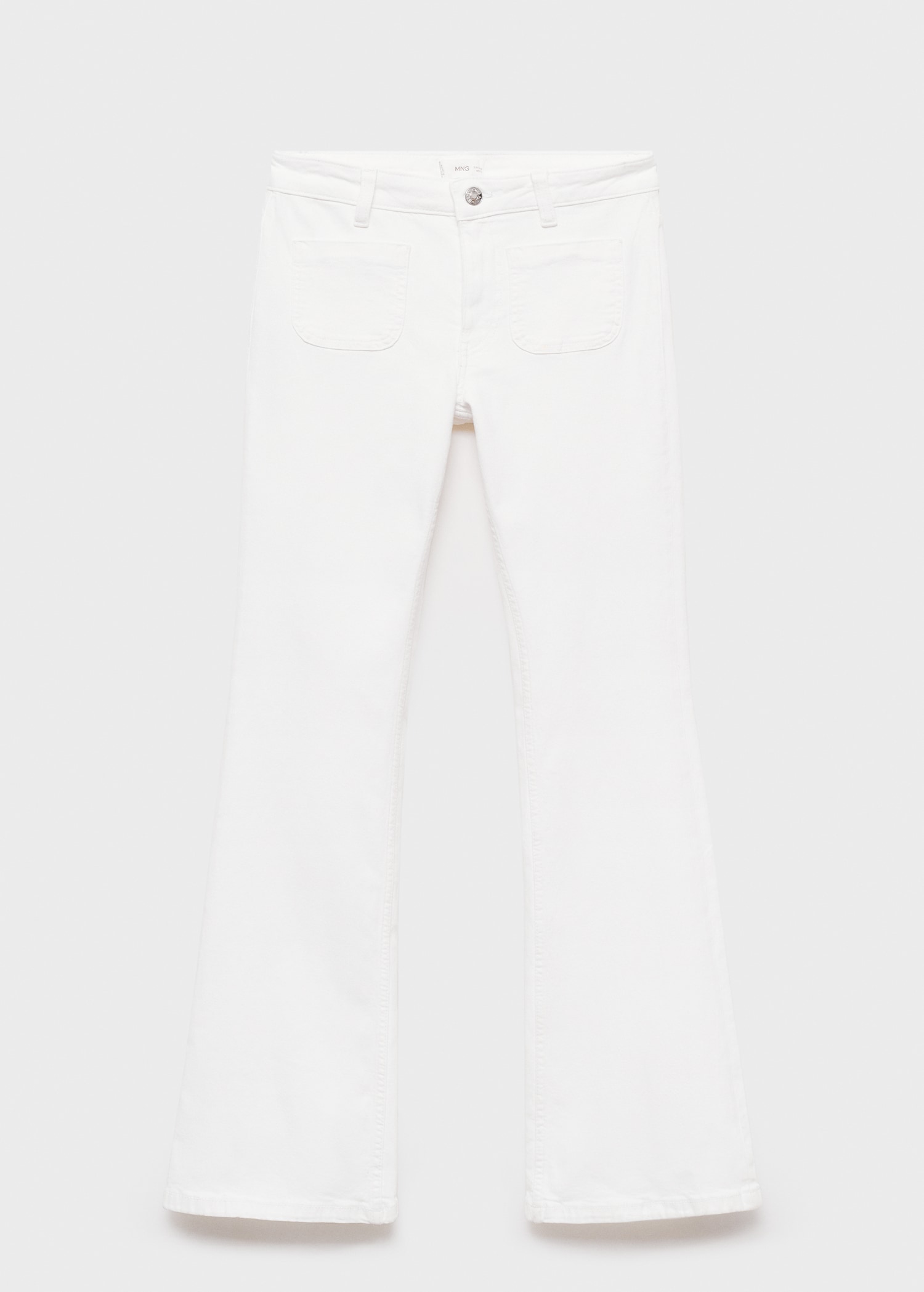 Flared jeans with pocket - Article without model