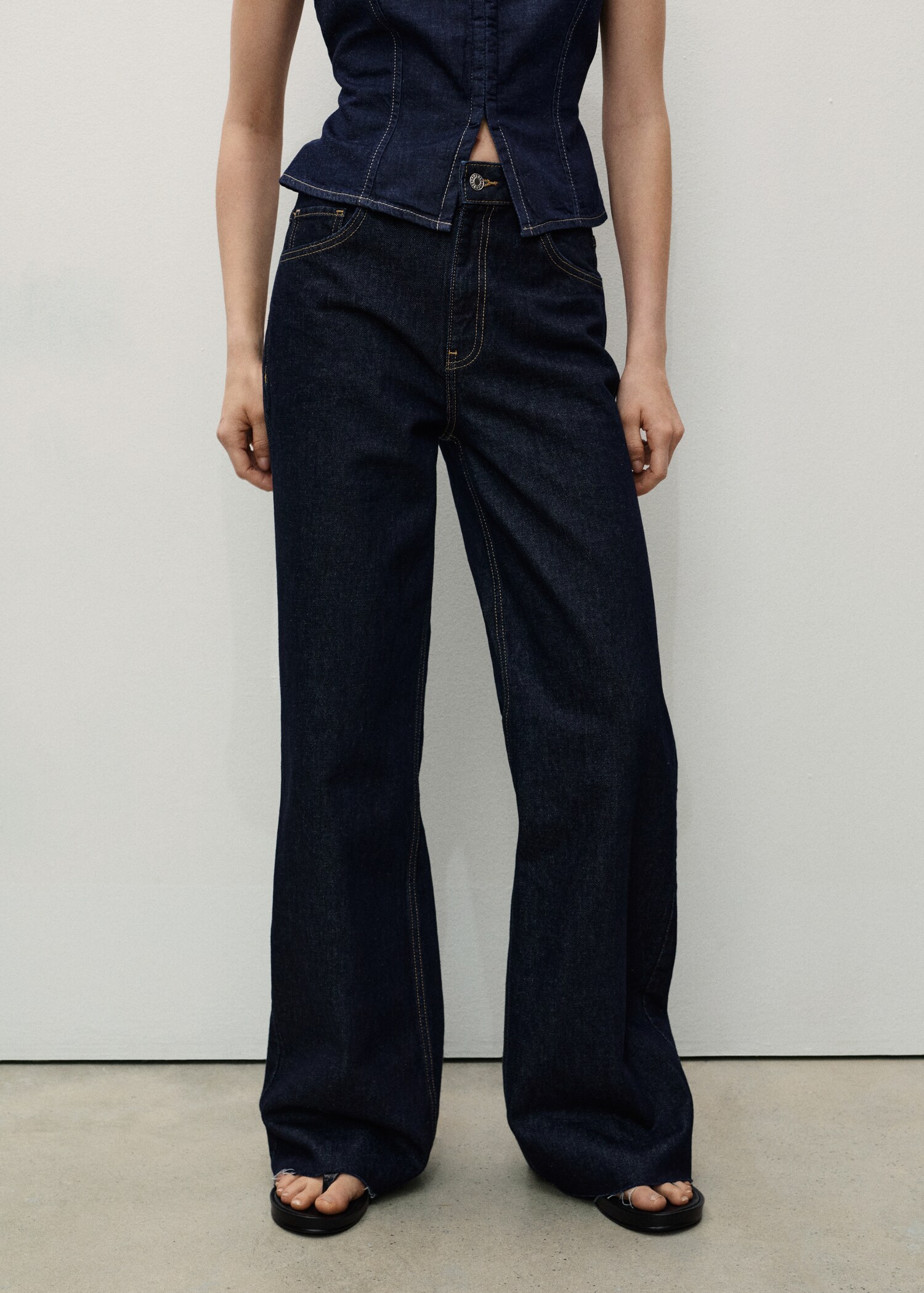 Jean Danila wideleg rinse wash - Plan moyen