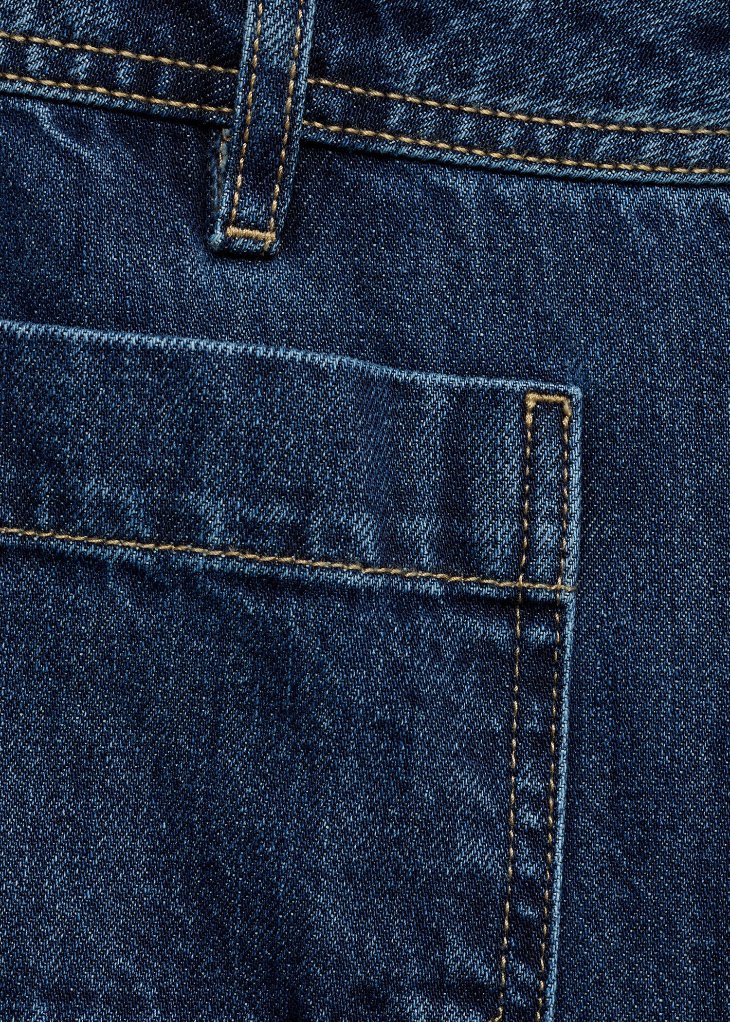 Wide-leg jeans with pockets - Details of the article 8