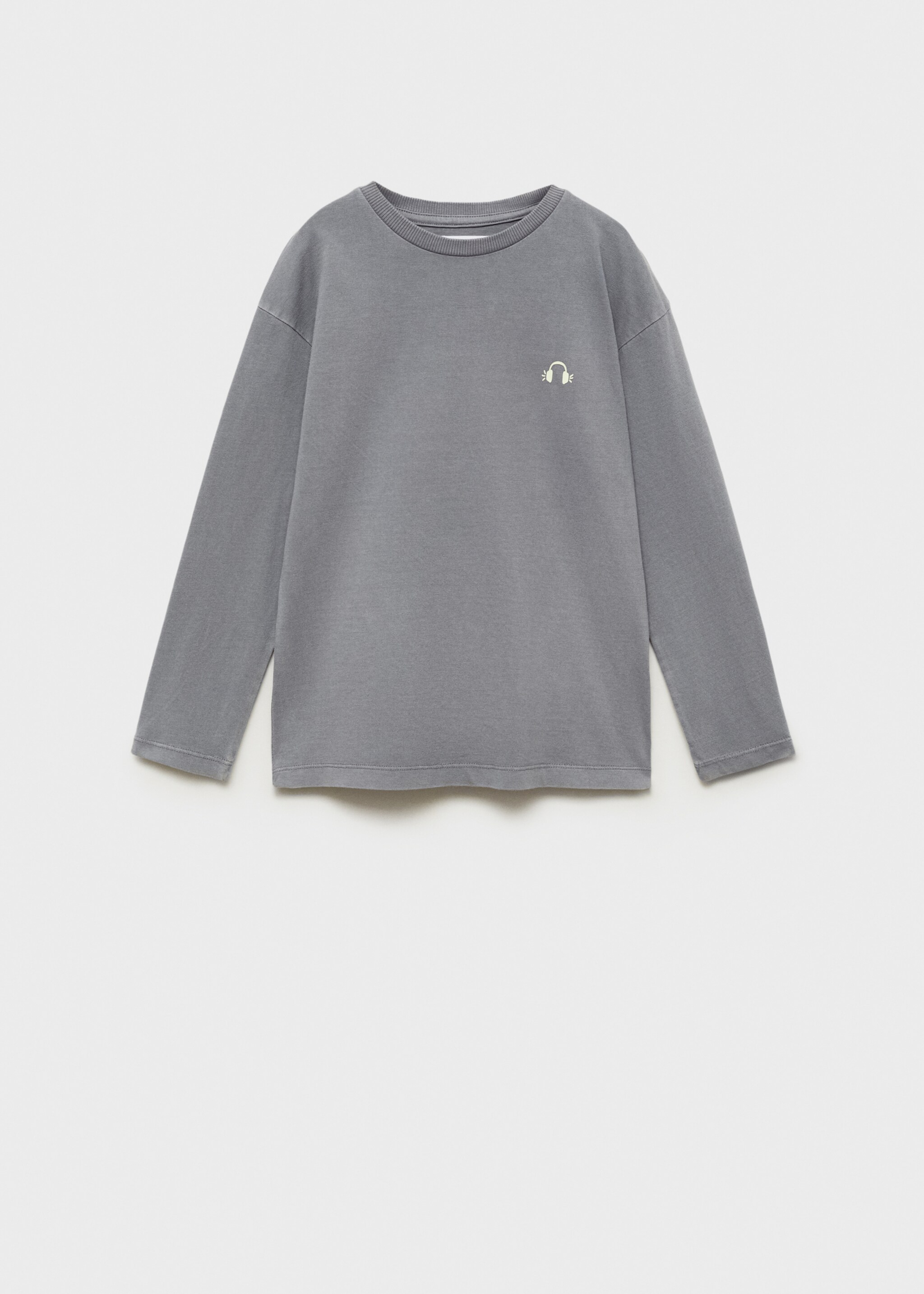 Camiseta algodón efecto lavado - Artículo sin modelo