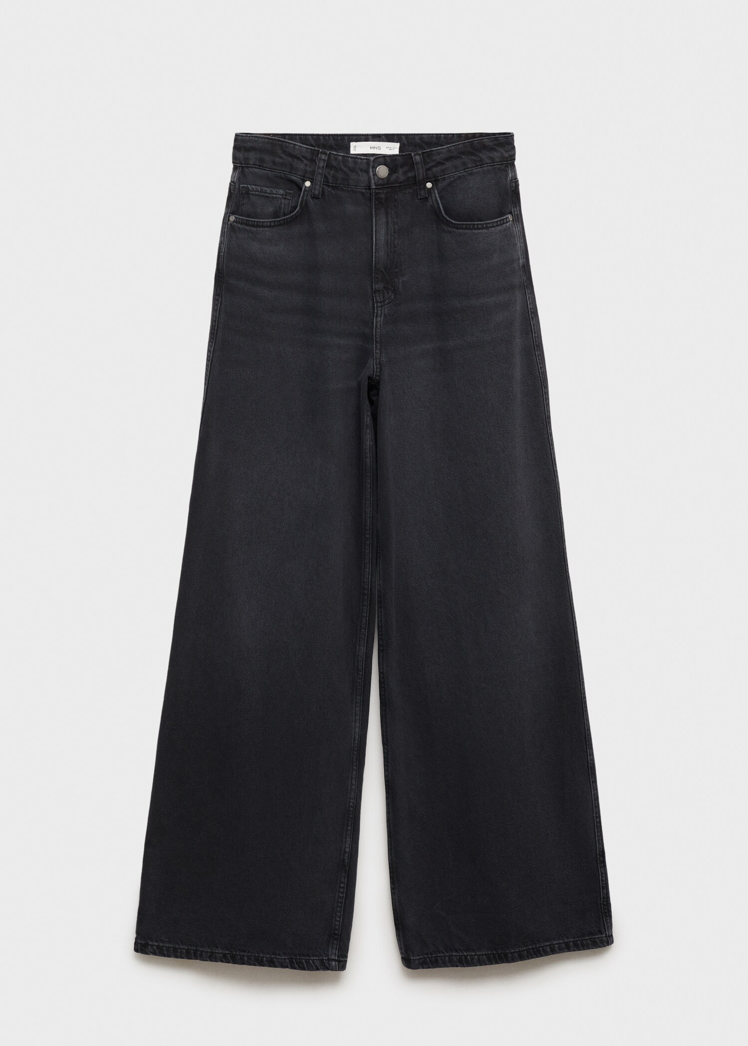 Wideleg-Jeans mit hohem Bund - Artikel ohne Model