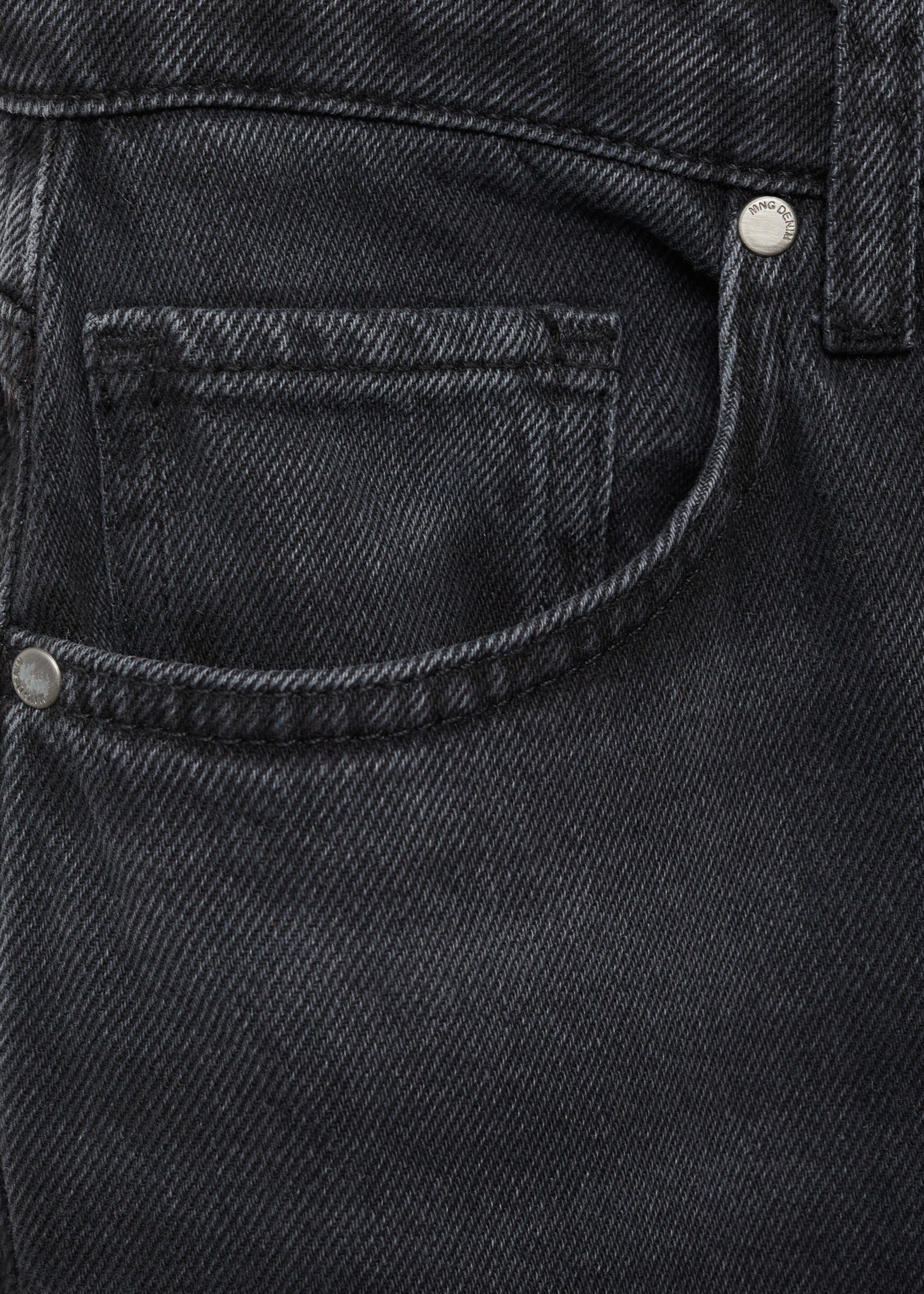 High-rise wideleg jeans - Details of the article 0