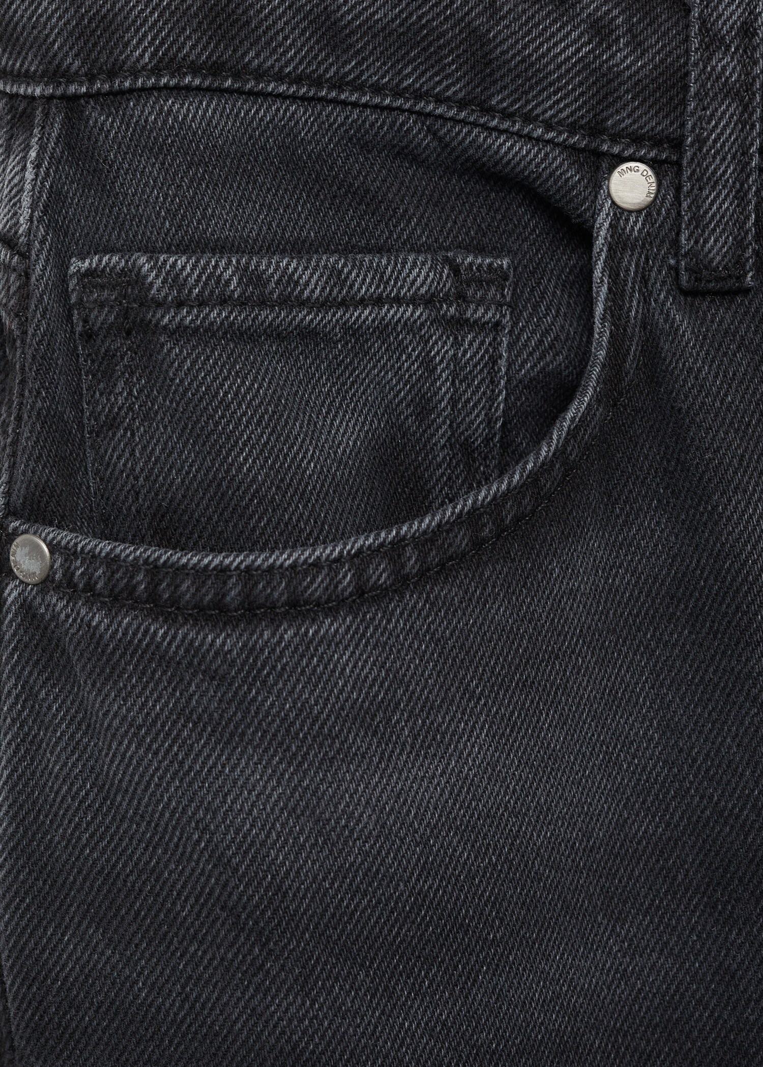 Wideleg-Jeans mit hohem Bund - Detail des Artikels 0